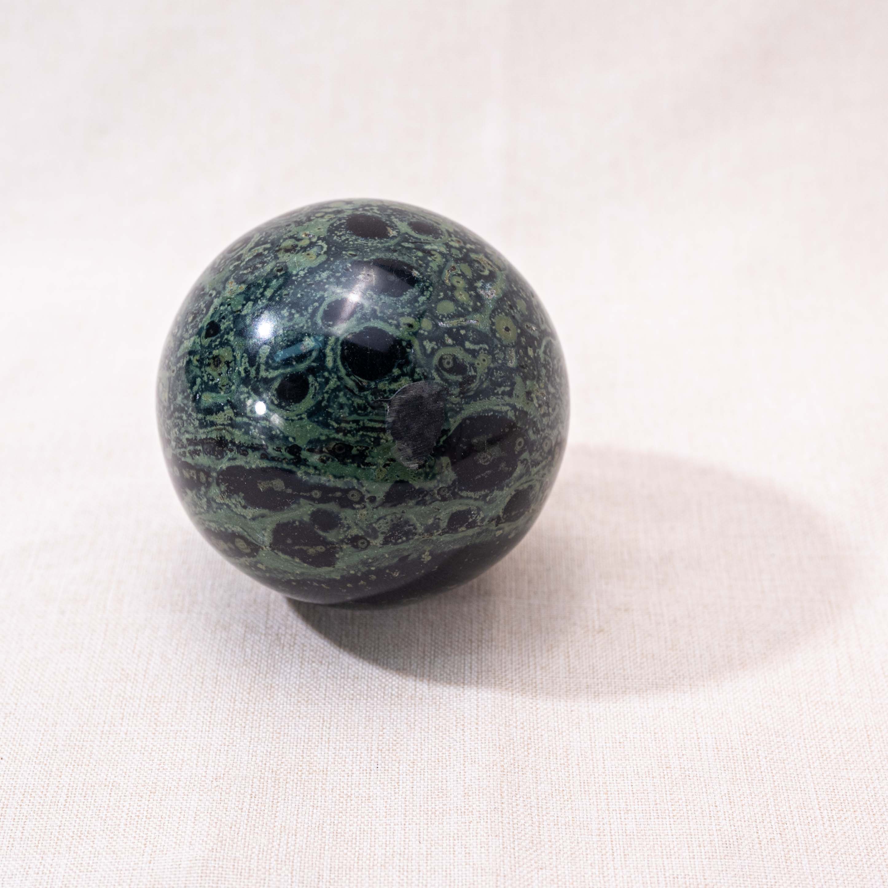 Kambaba Jasper Sphere for peace and tranquility