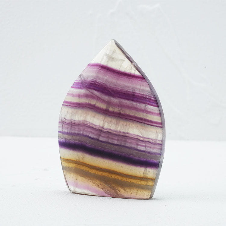 Candy Fluorite sculpture, a delightful addition to any space