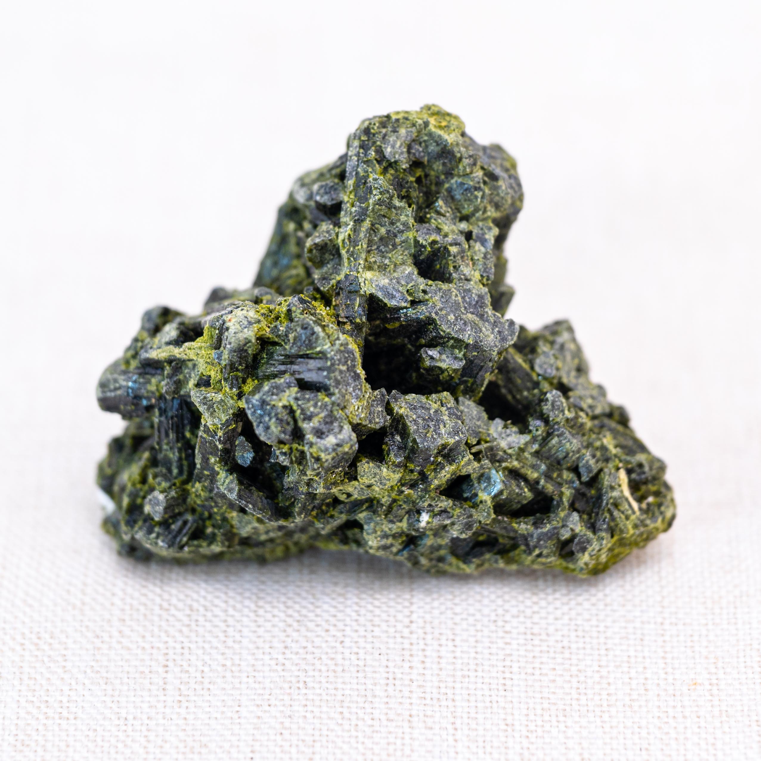 Use raw green tourmaline crystal to enhance vitality
