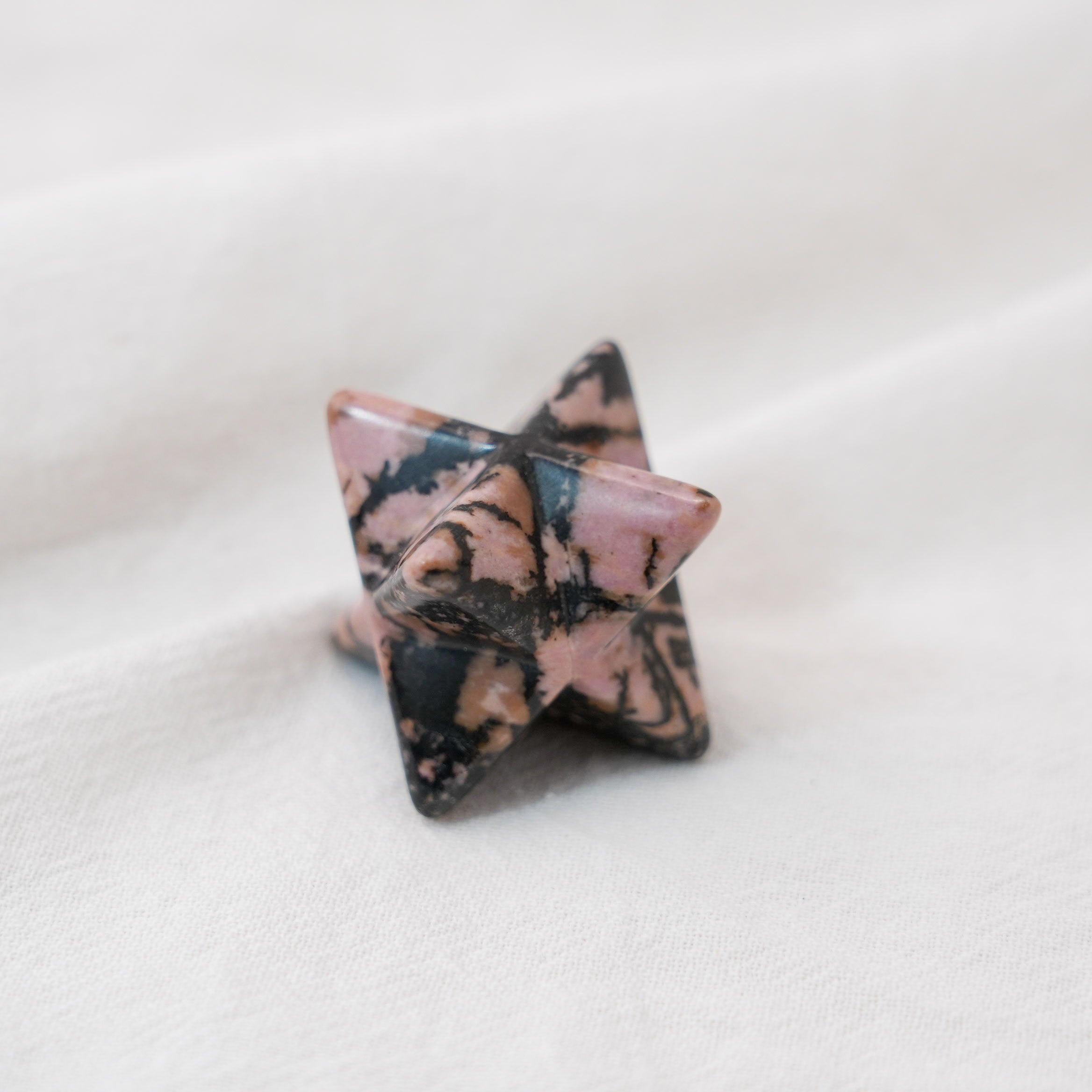 Rhodonite Merkaba Awakening the Heart Chakra