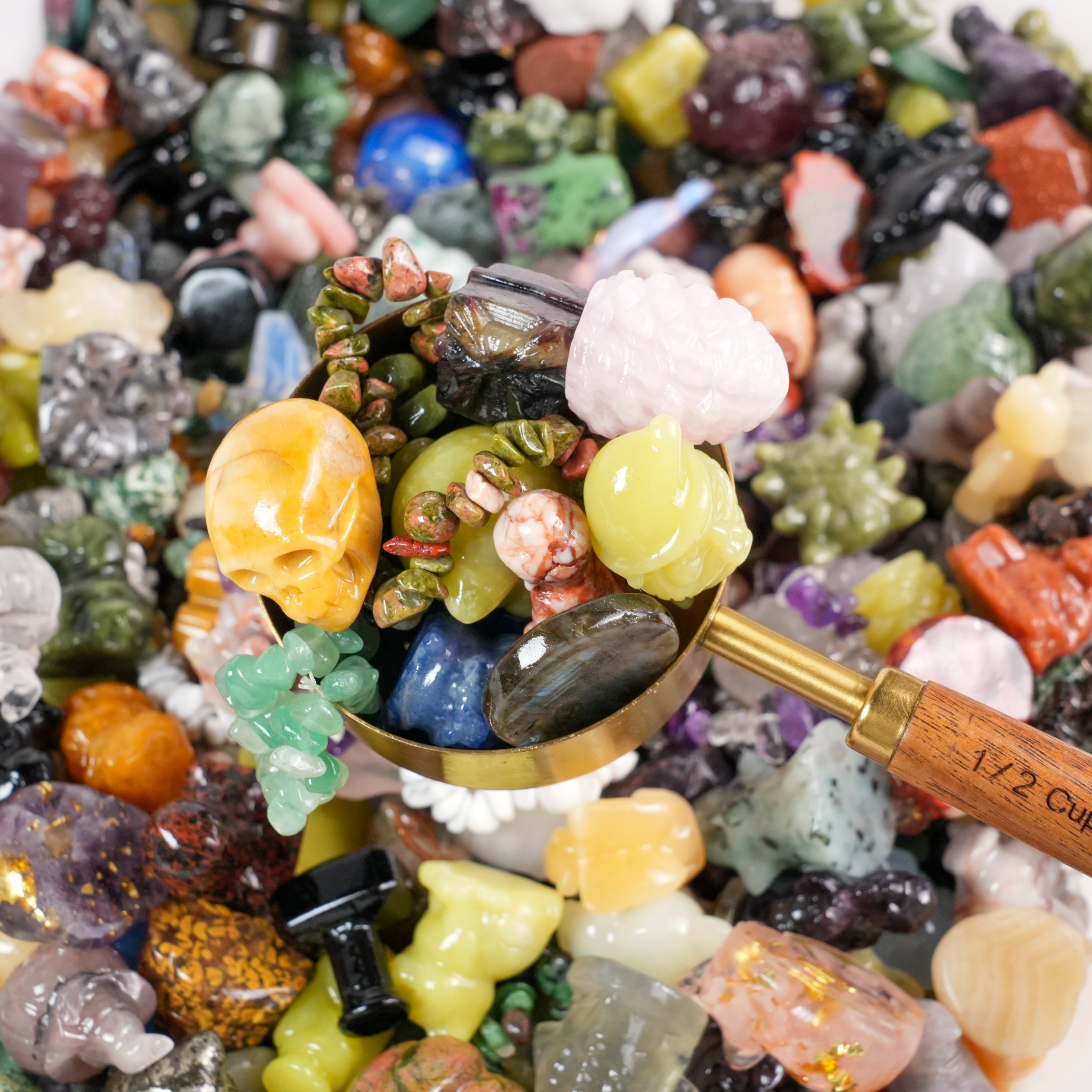 Crystal Small Carving Scoop