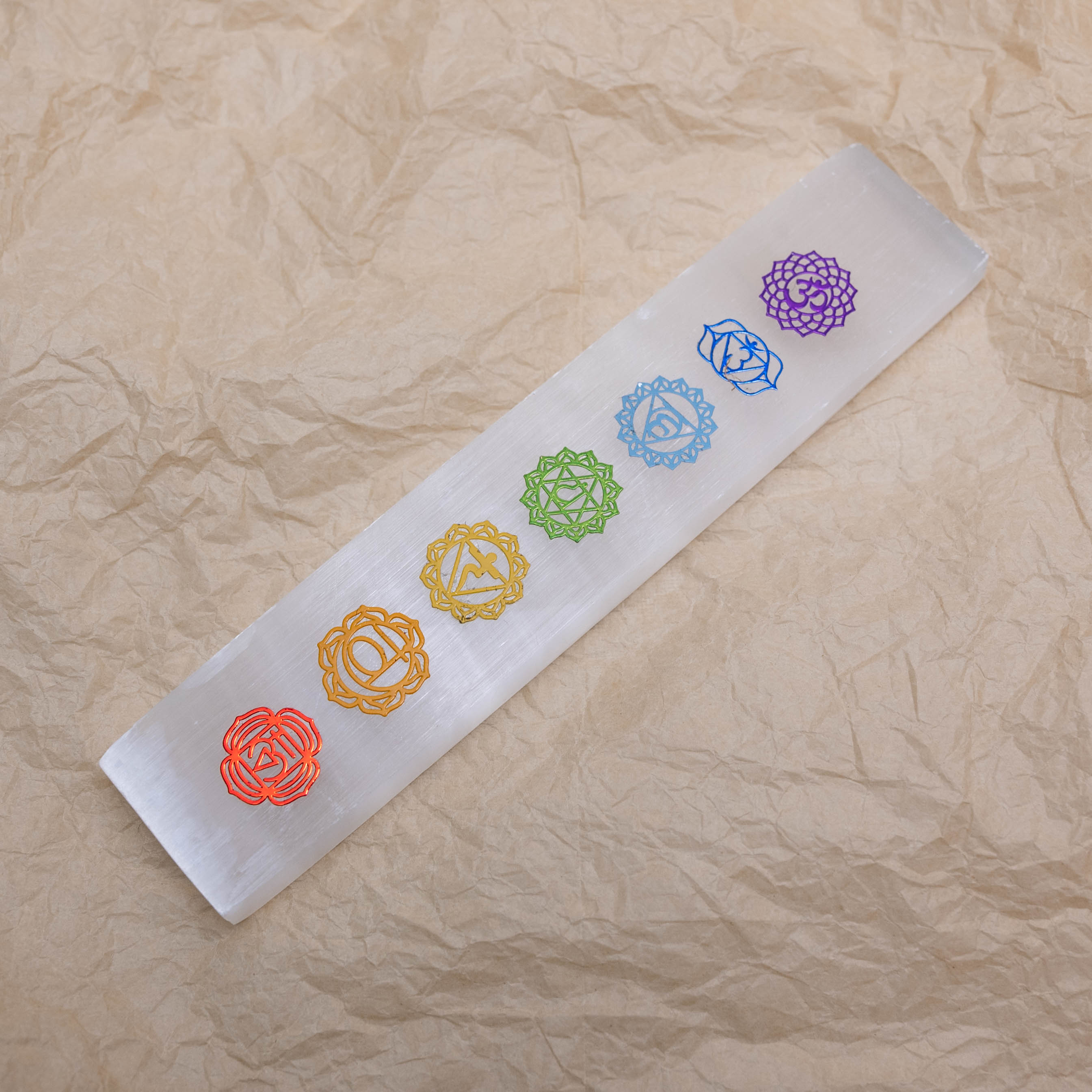 Chakra balancing Selenite Wand