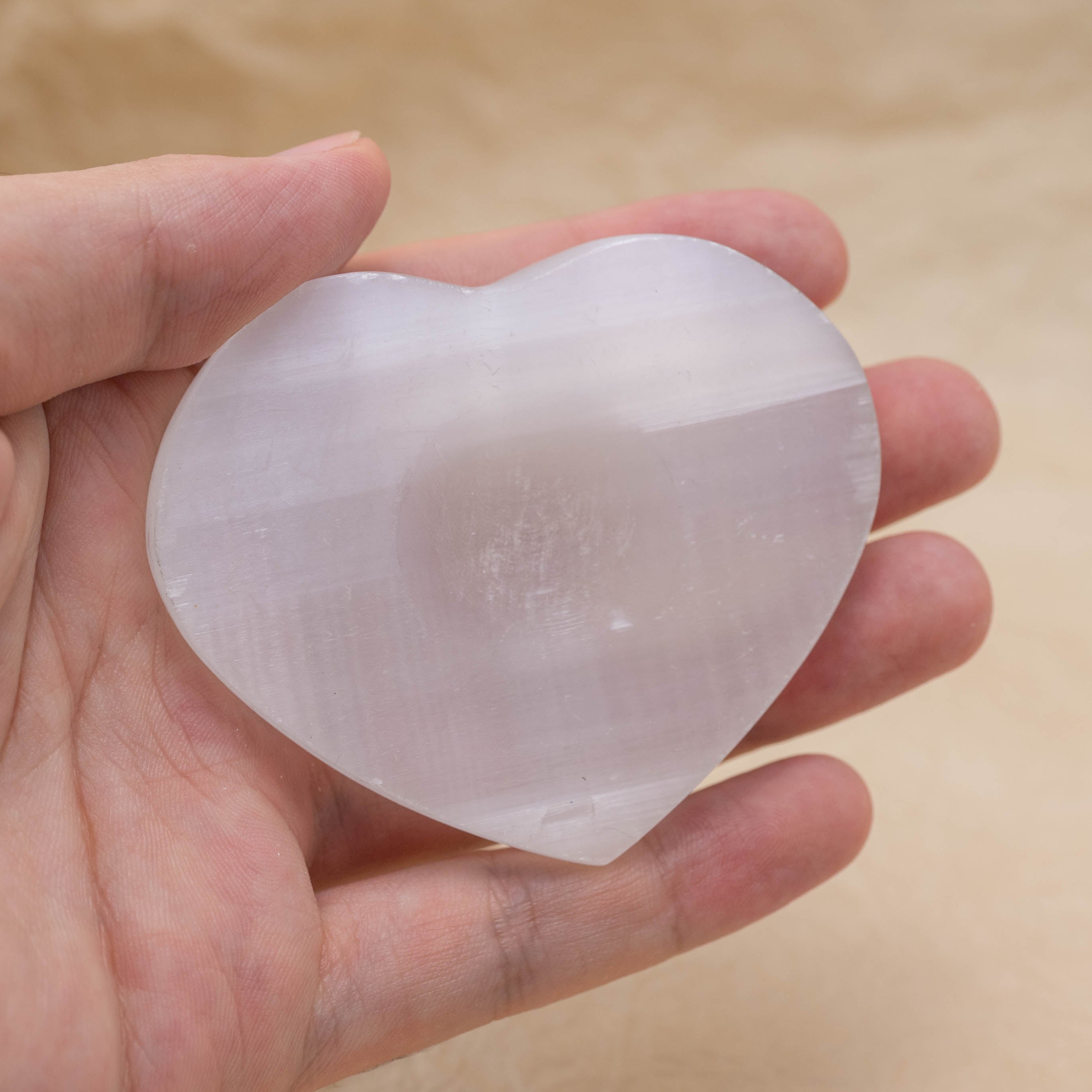 Selenite Sphere Holder for crystal