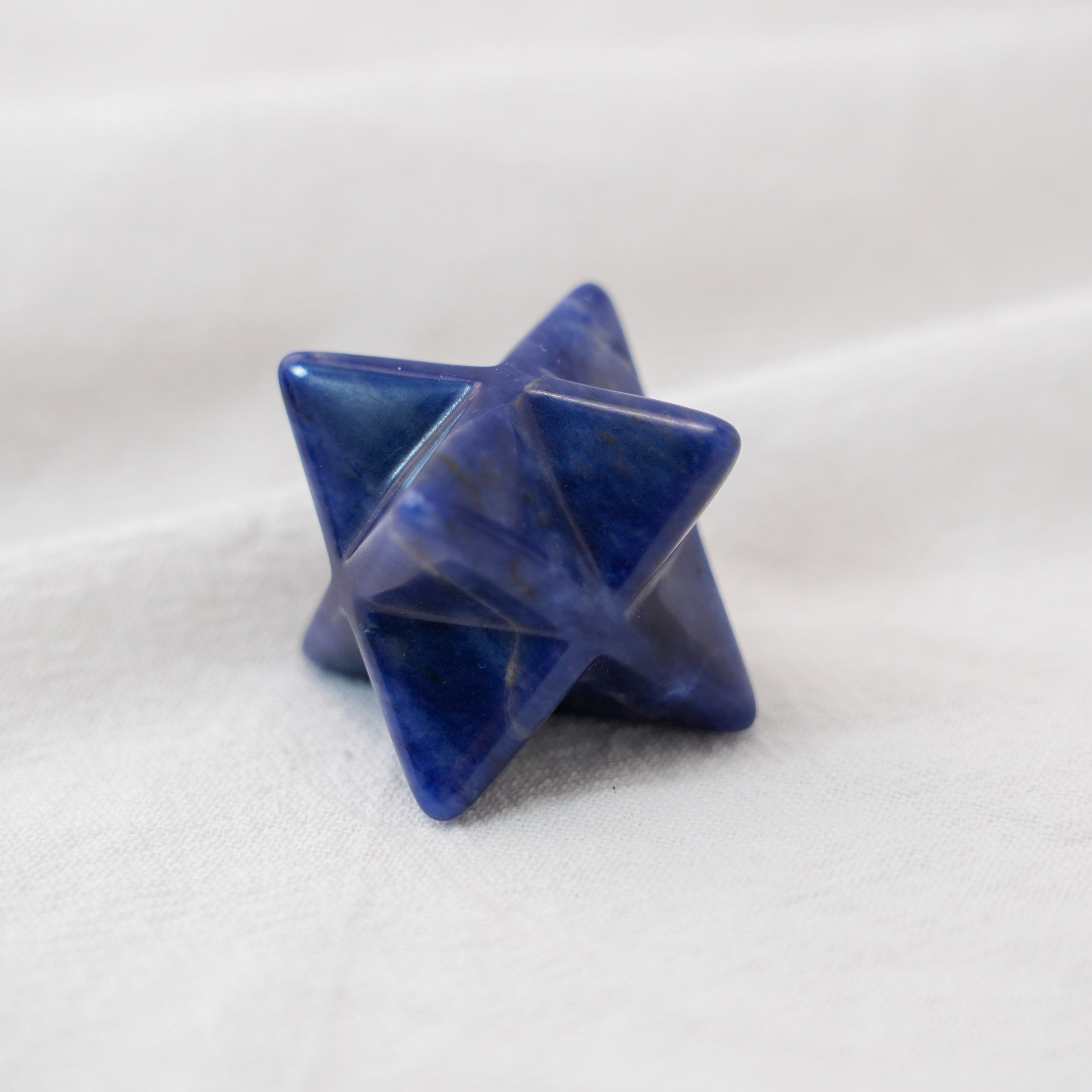Sodalite Merkaba Sphere for Meditation and Intuitive Development
