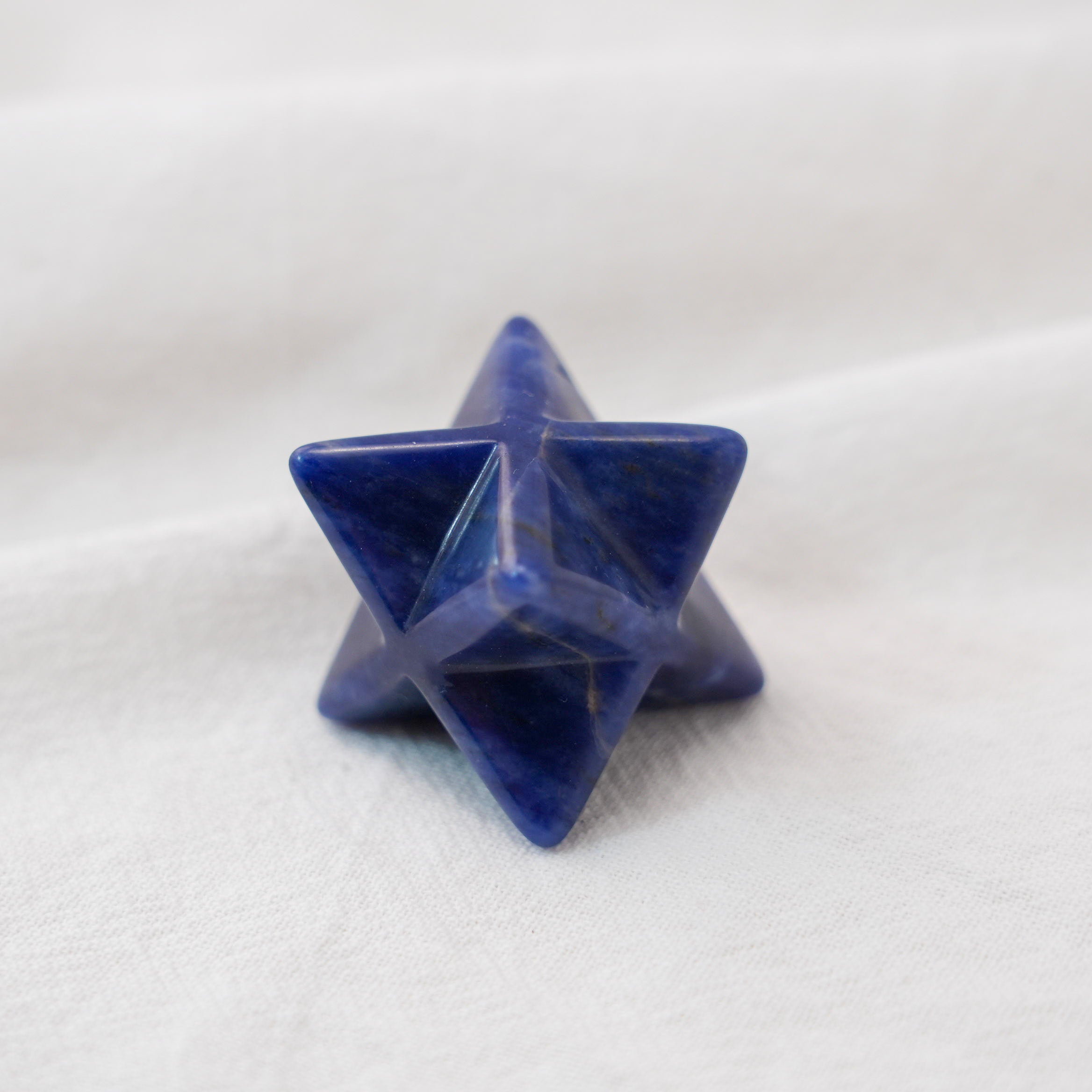 Sodalite Merkaba Crystal for Meditation and Spiritual Awareness