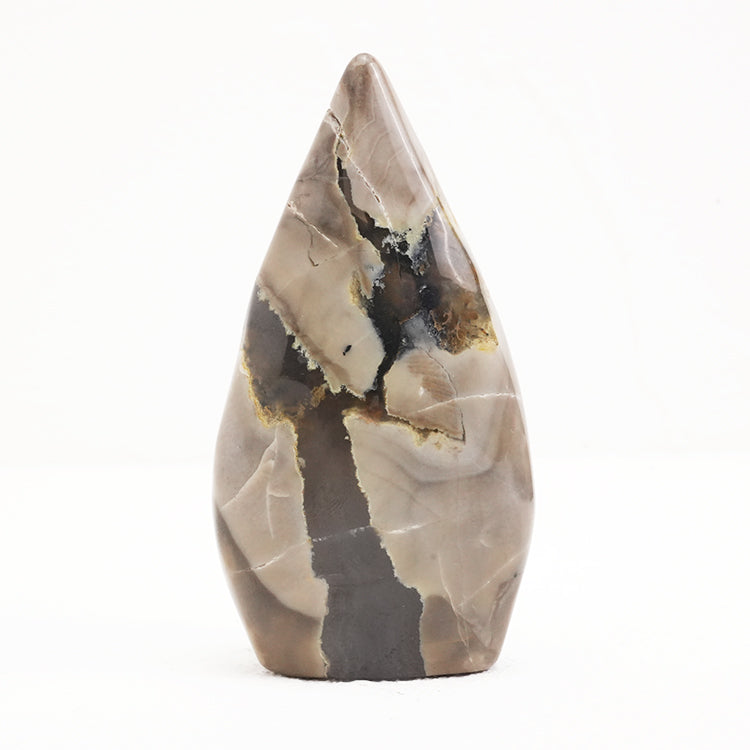 Volcanic Agate Flame Freeform Crystal