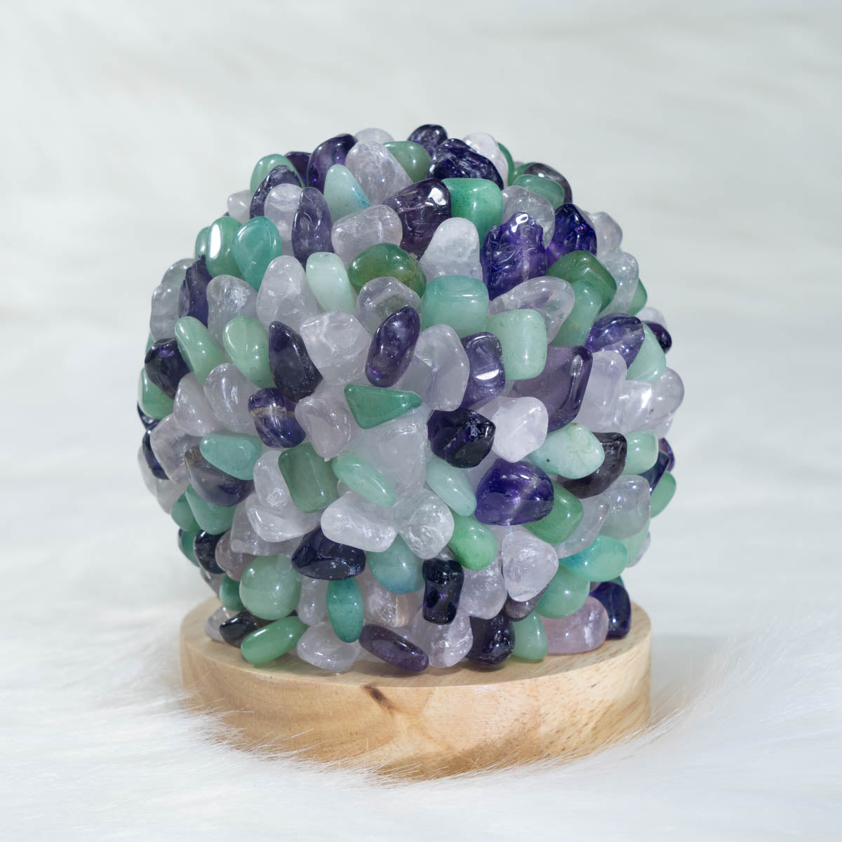 Mixed Chips Round Lamp In Bulk