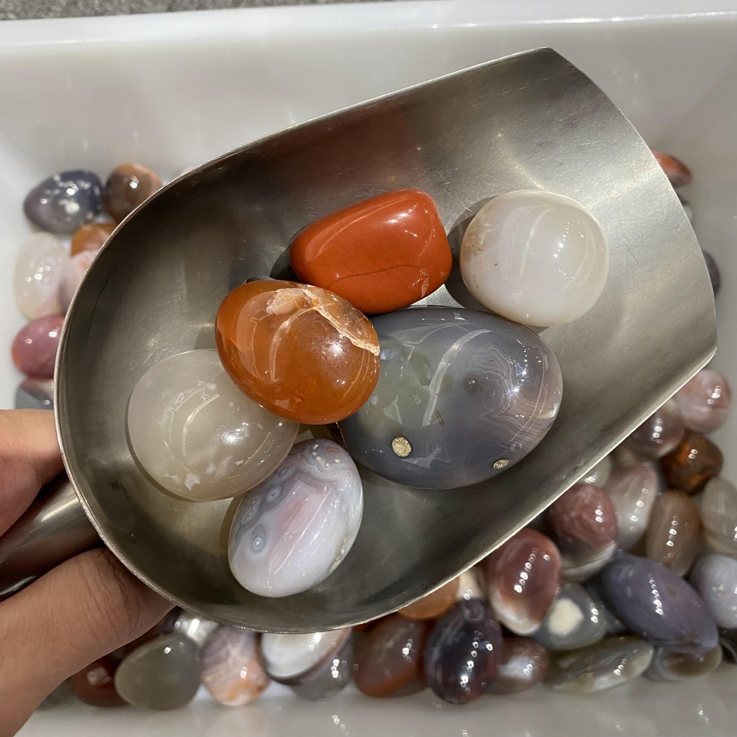 Agate Tumbled Stones In Bulk