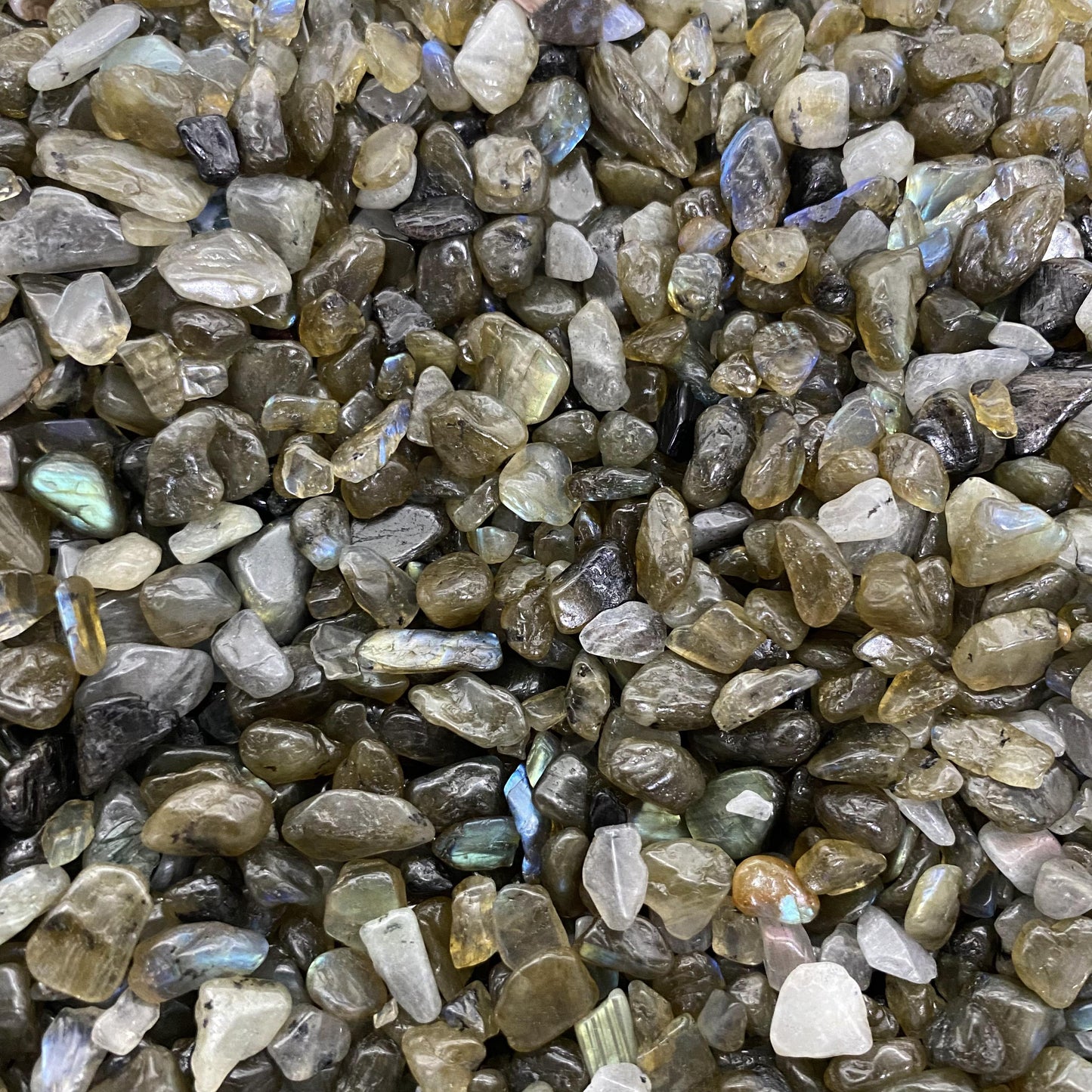 0.5-1.5cm Labradorite Crushed Stones In Bulk