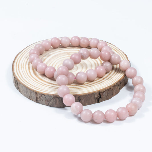 8mm Natural Pink Opal Bracelet Wholesale