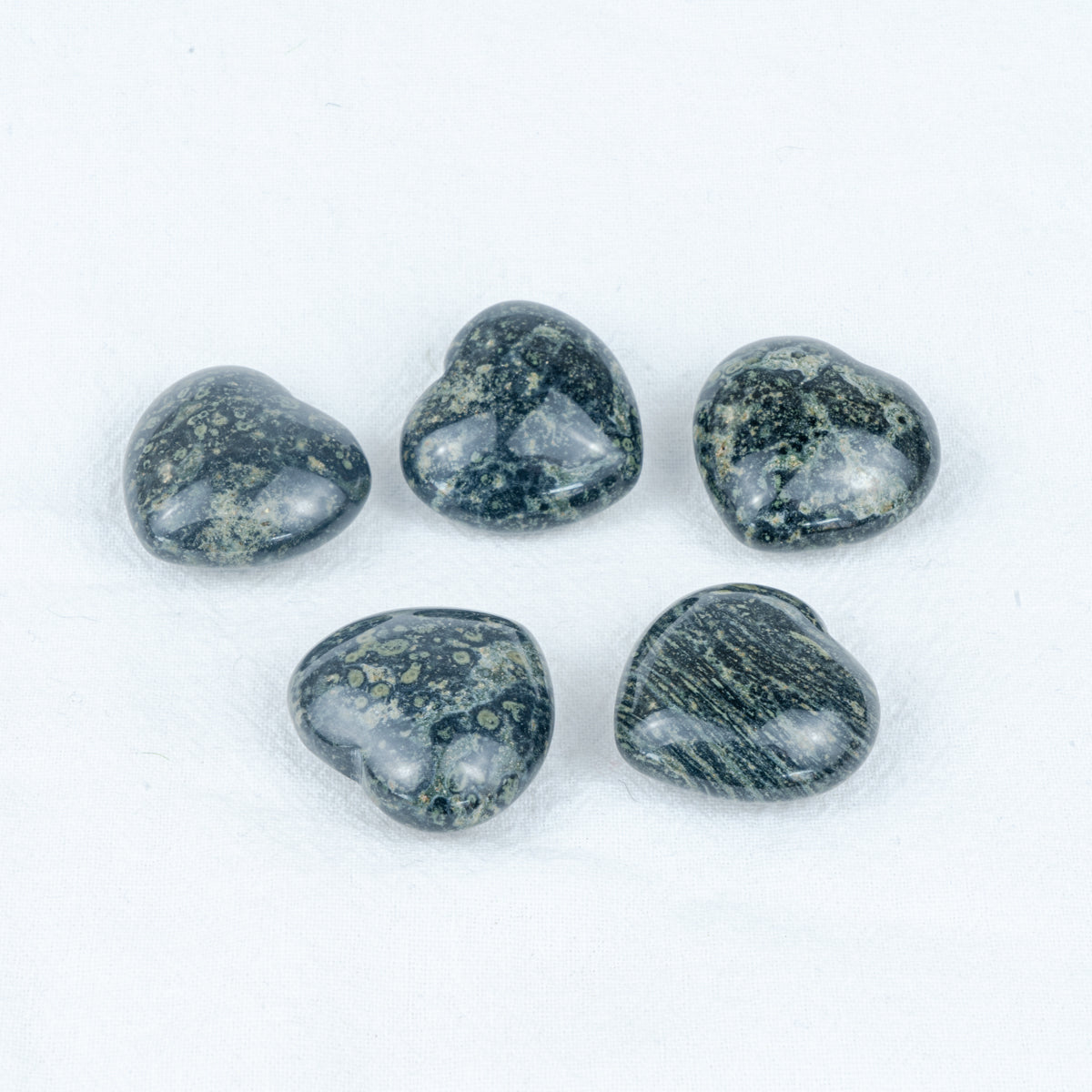 3cm Kambaba Jasper Heart In Bulk