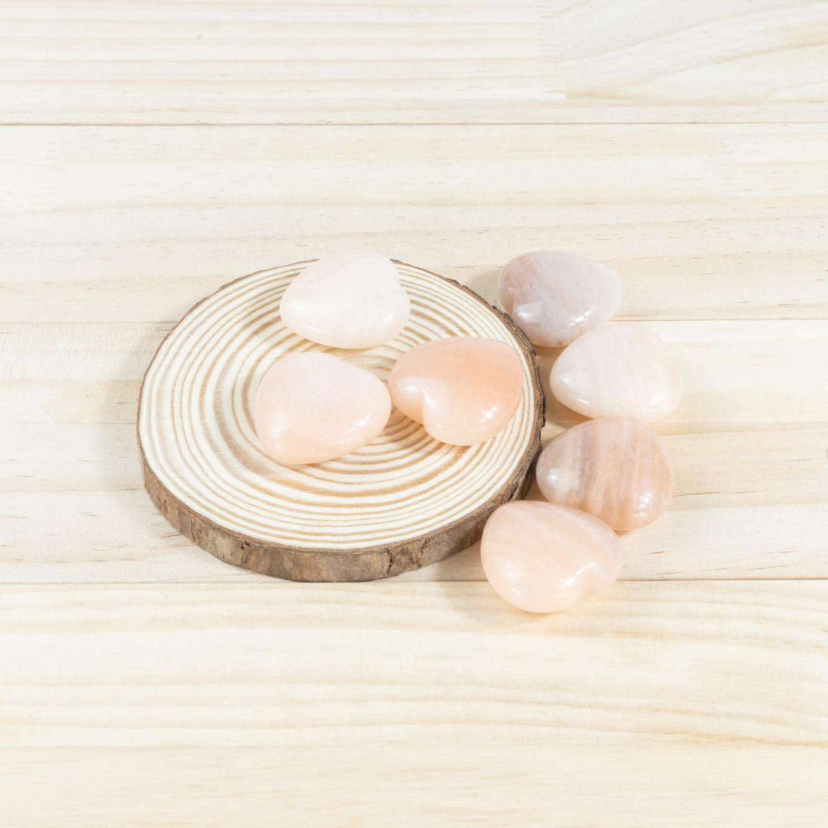 3cm Pink Aventurine Heart In Bulk
