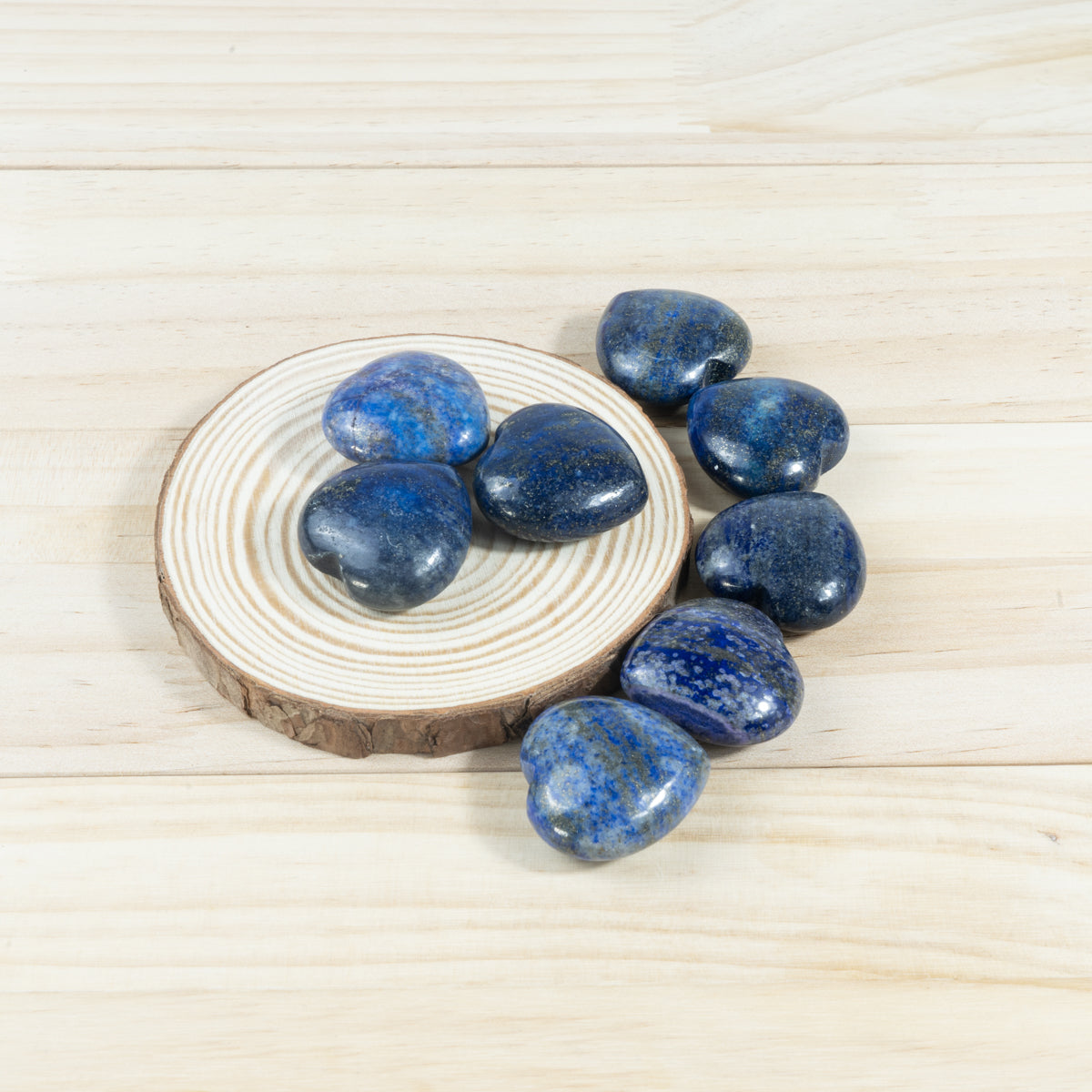 3cm Lapis Lazuli Heart In Bulk