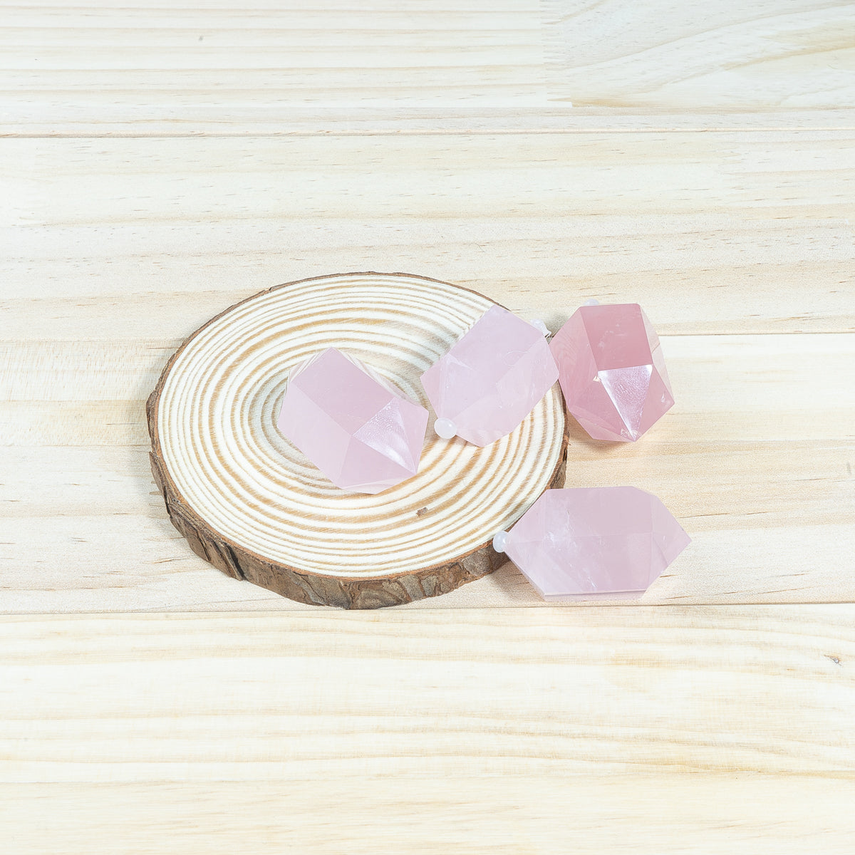 4.5cm Rose Quartz Little Double-point In Bulk