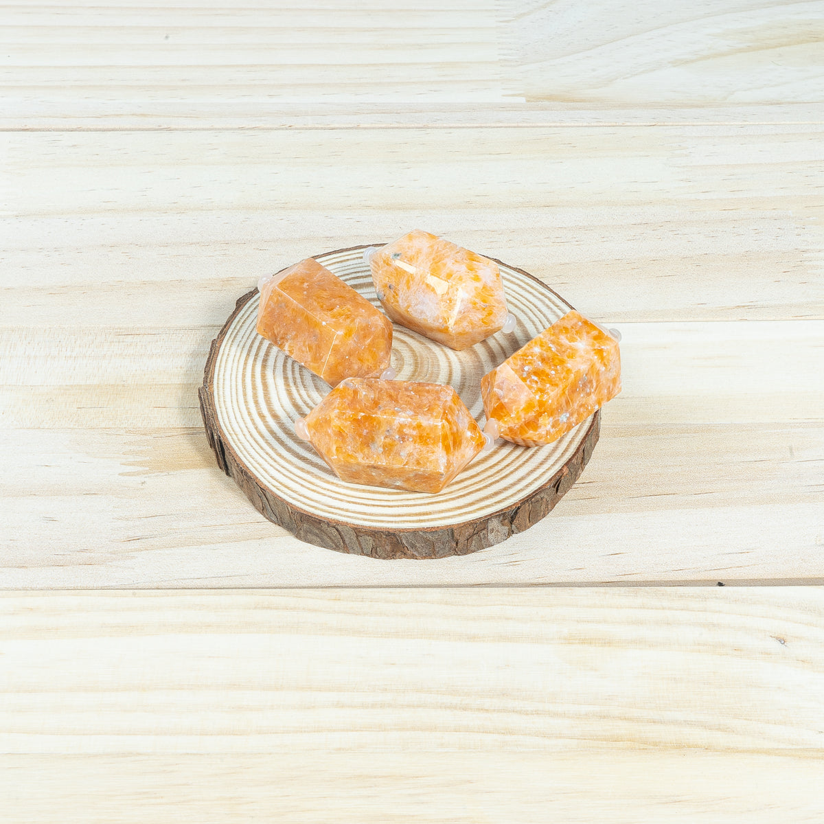 4.5cm Sun Stone Little Double-point In Bulk