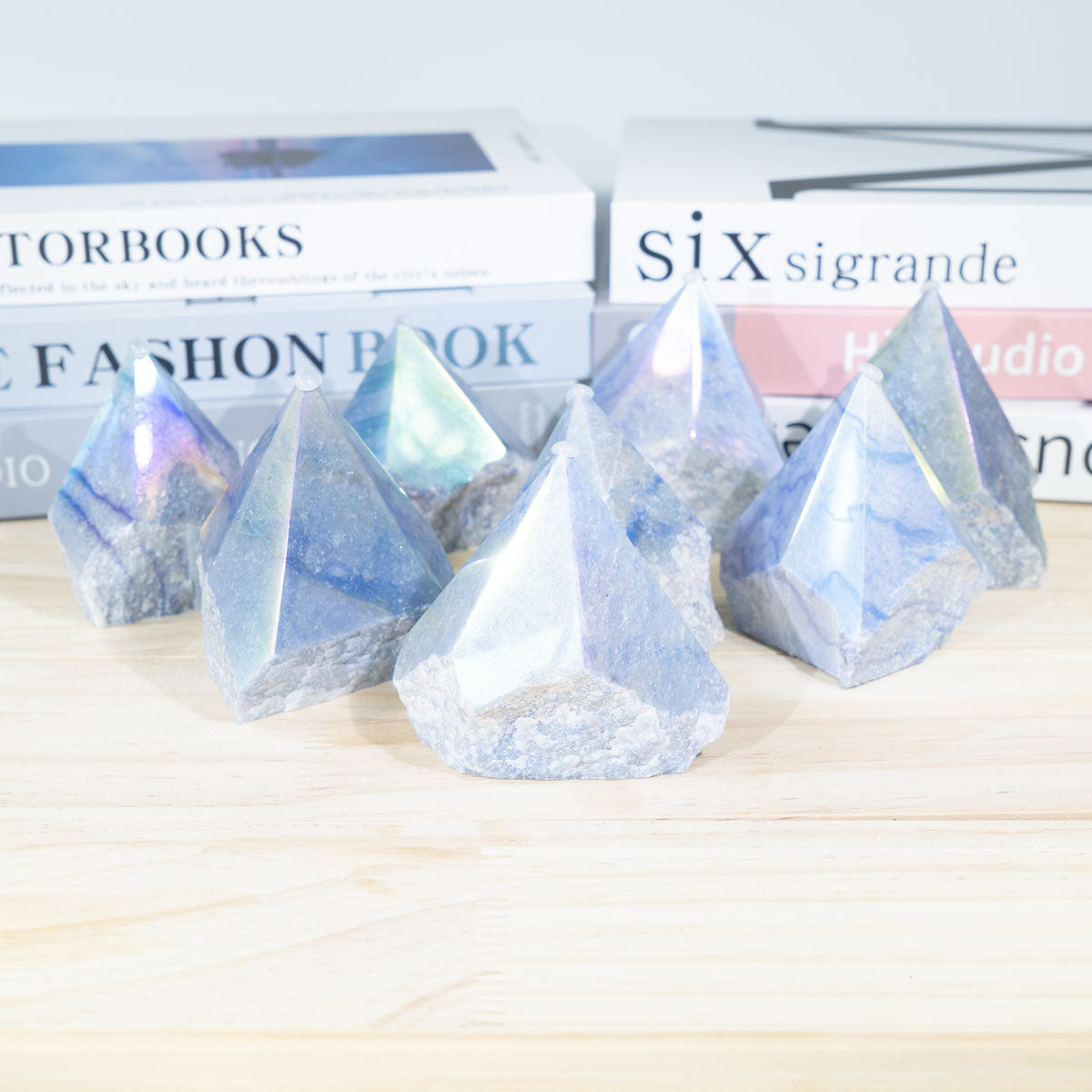 Aura Blue Aventurine Rough Stone Point In Bulk