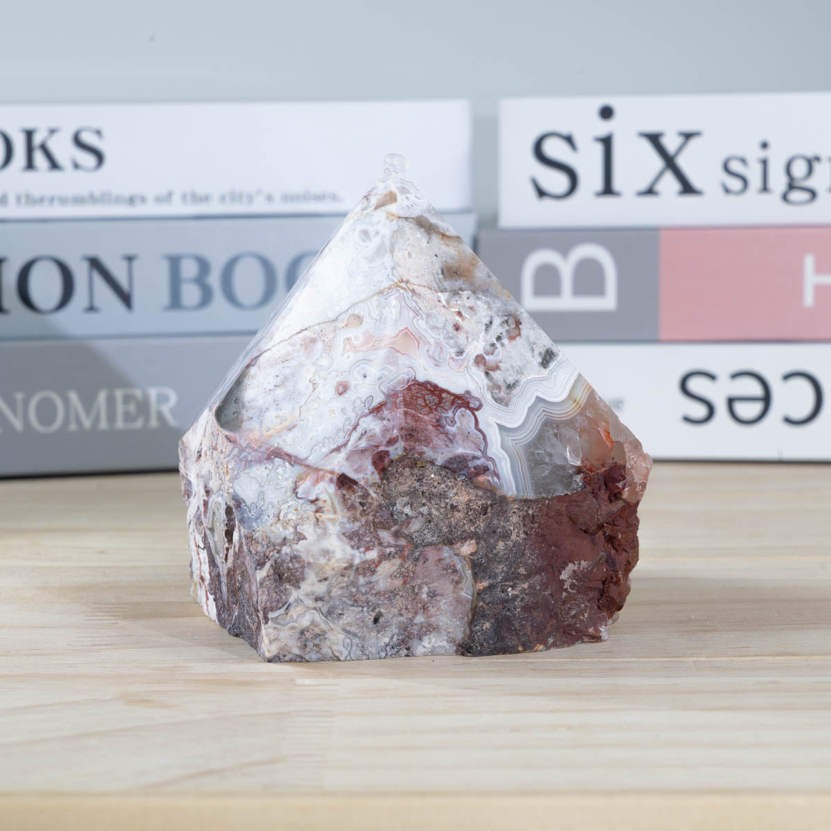 Mexican Agate Rough Stone Point In Bulk