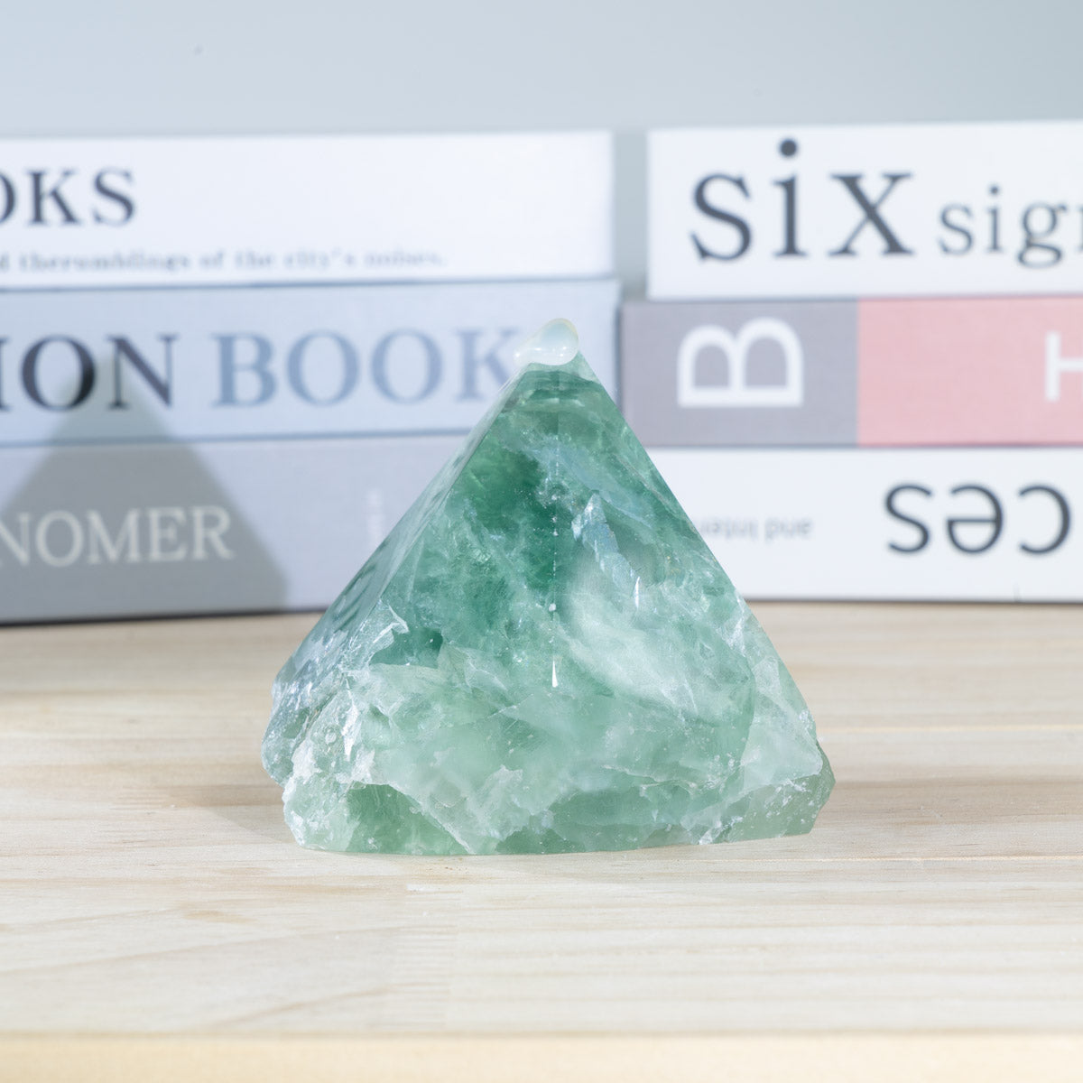 Green Fluorite Rough Stone Point In Bulk