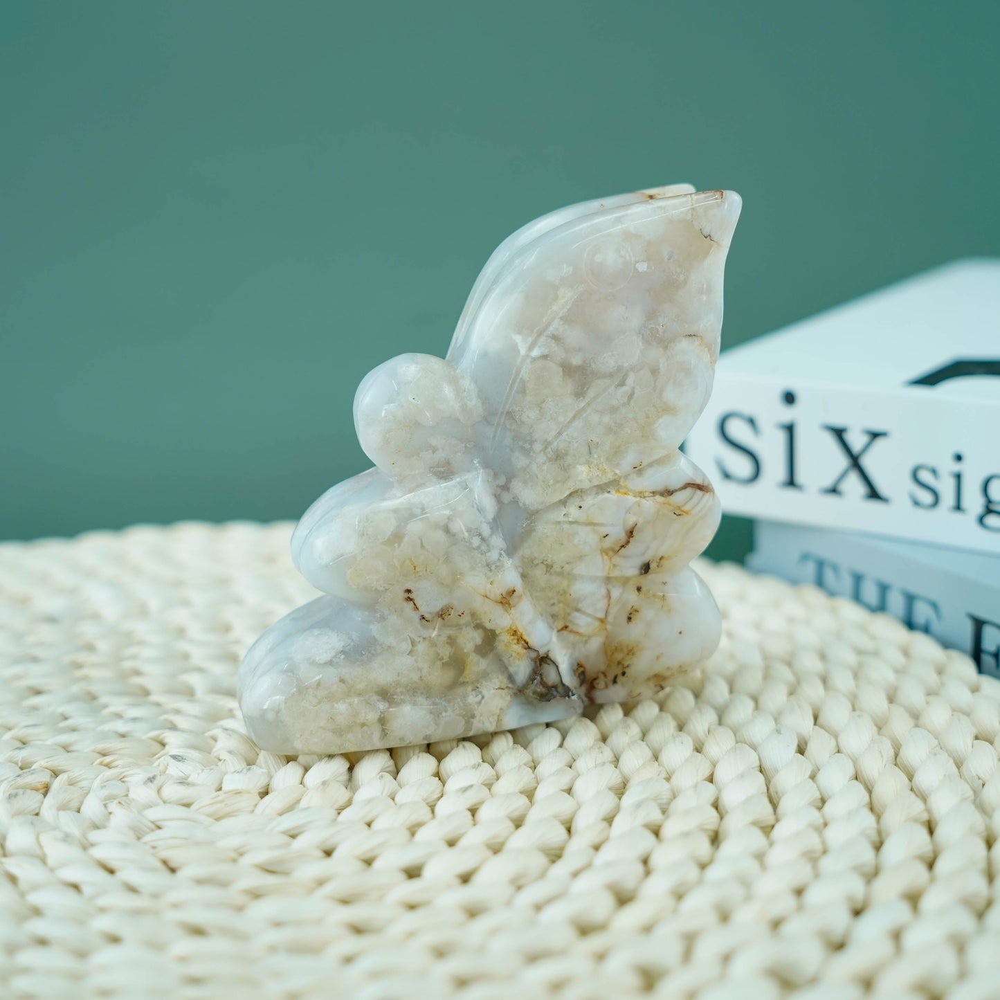 3.5 inch Flower Agate Flower Fairy
