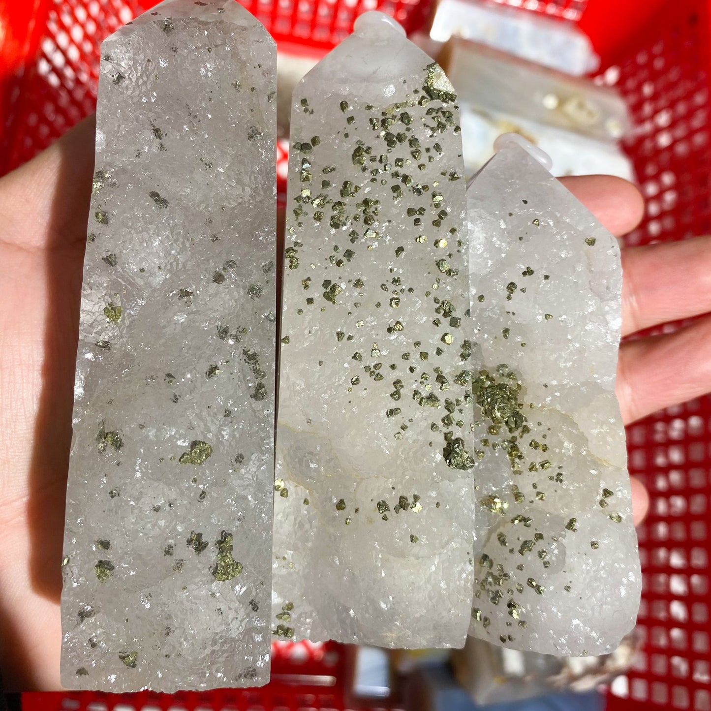 Fluorite Chalcopyrite Symbiosis Point In Bulk