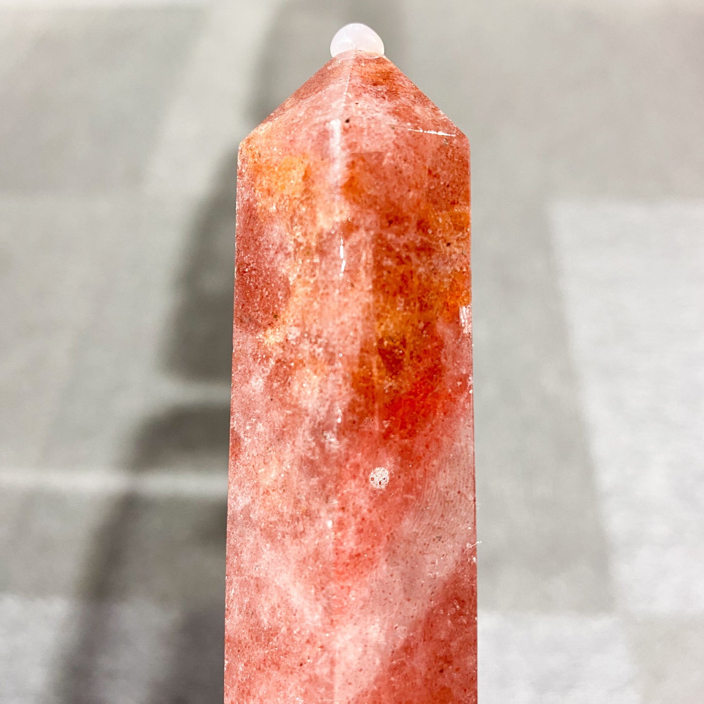 Strawberry Quartz Point In Bulk