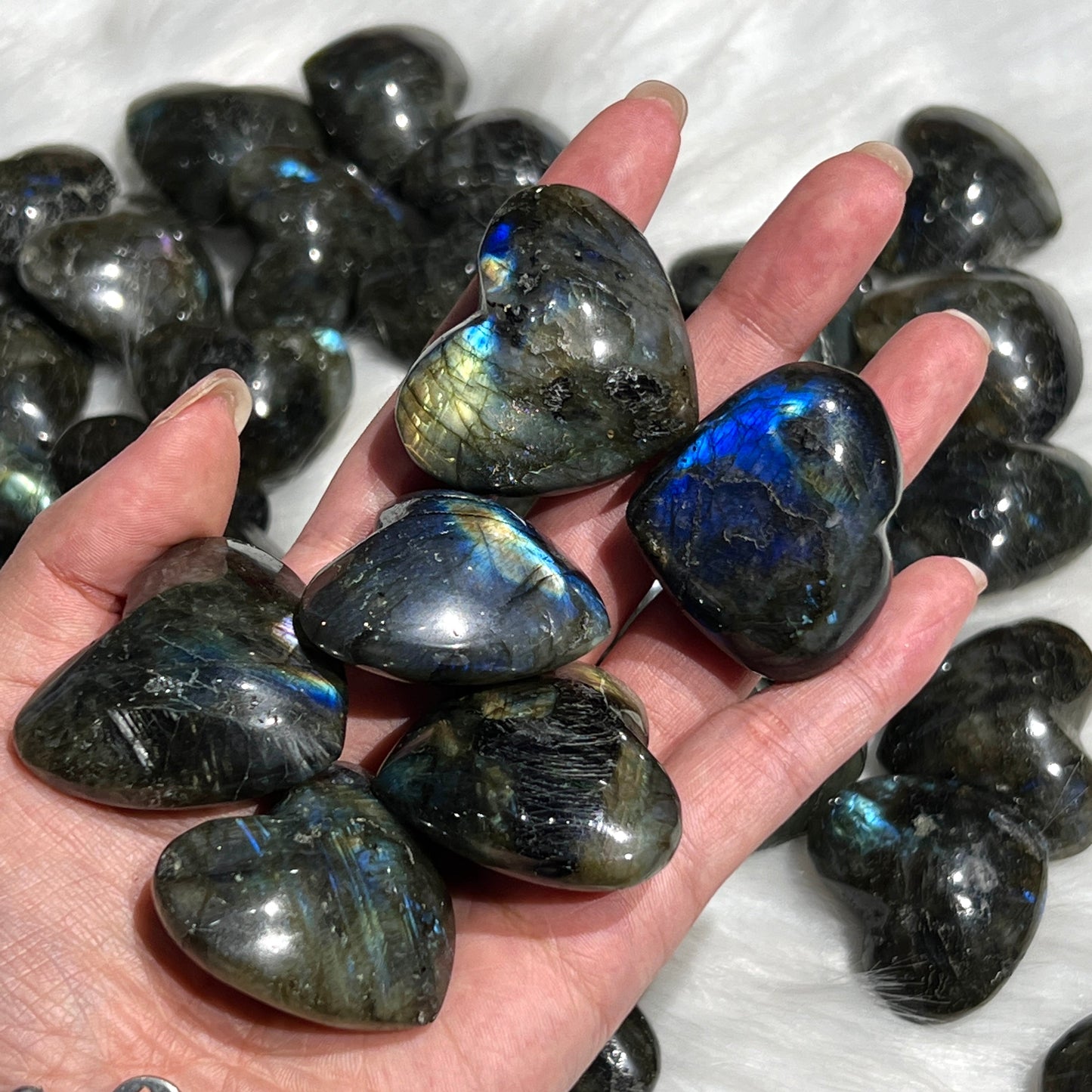 Labradorite Heart For Sale