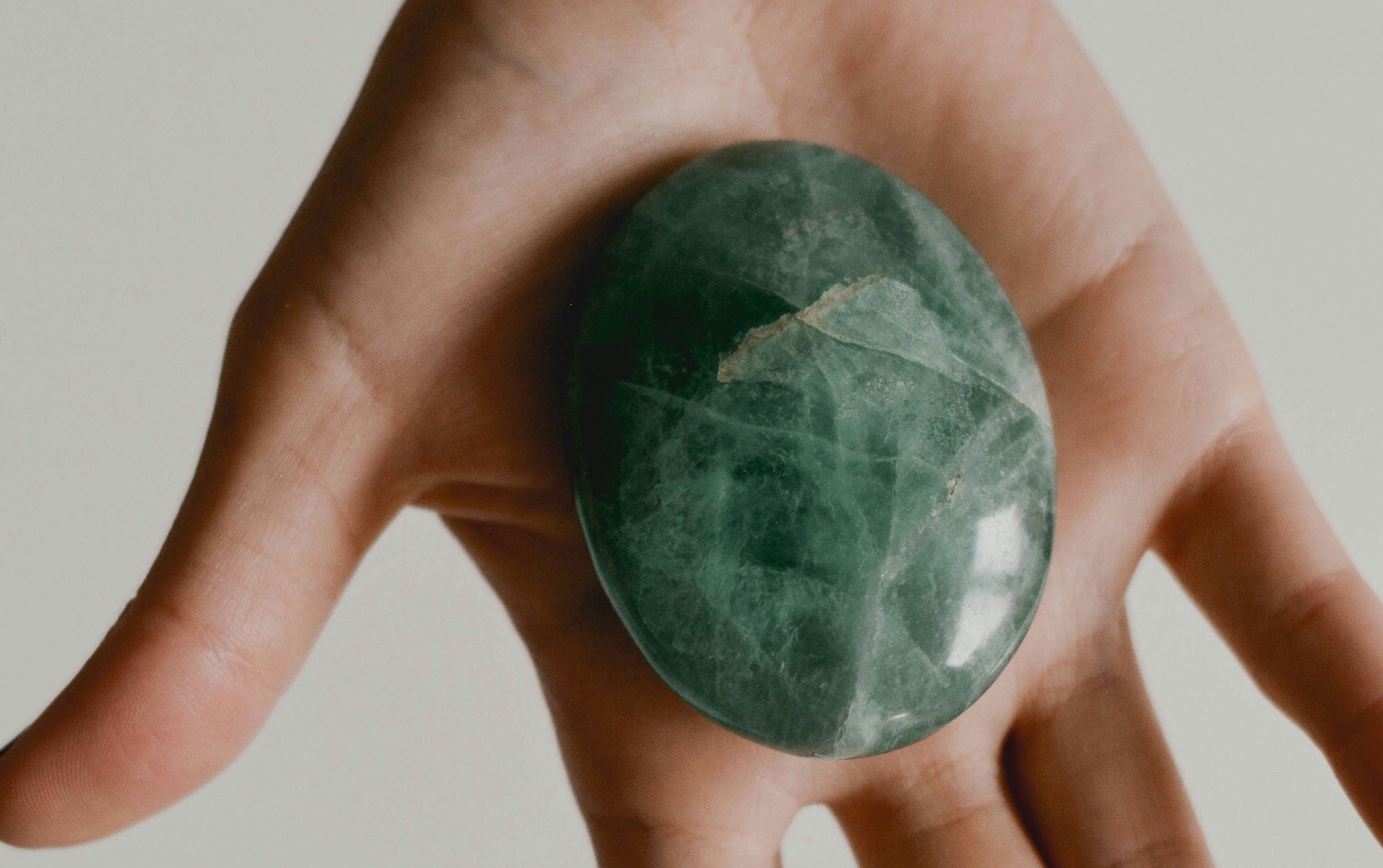 Polished Palm Stones for Energy Work