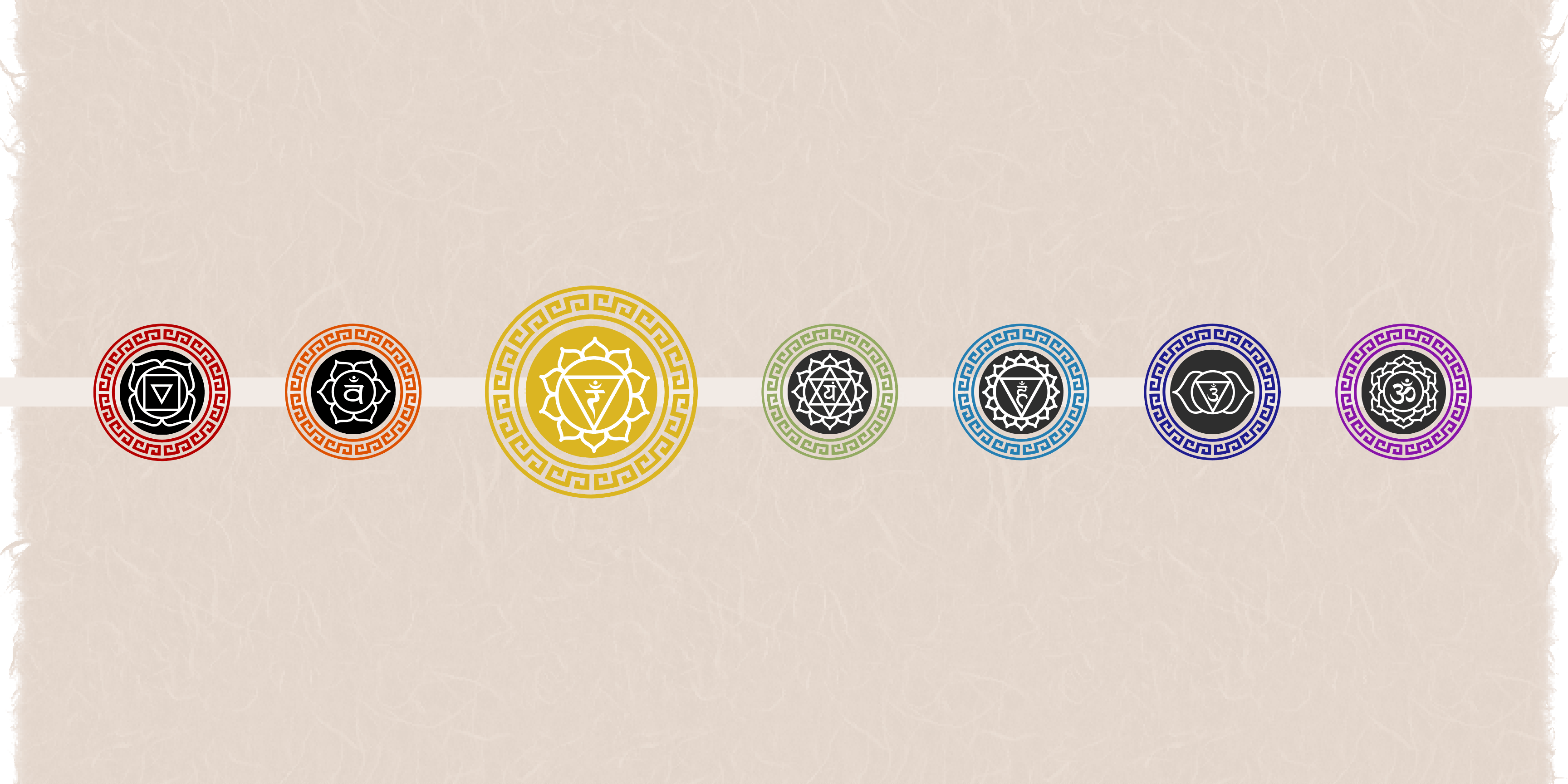 solar plexus chakra sign banner