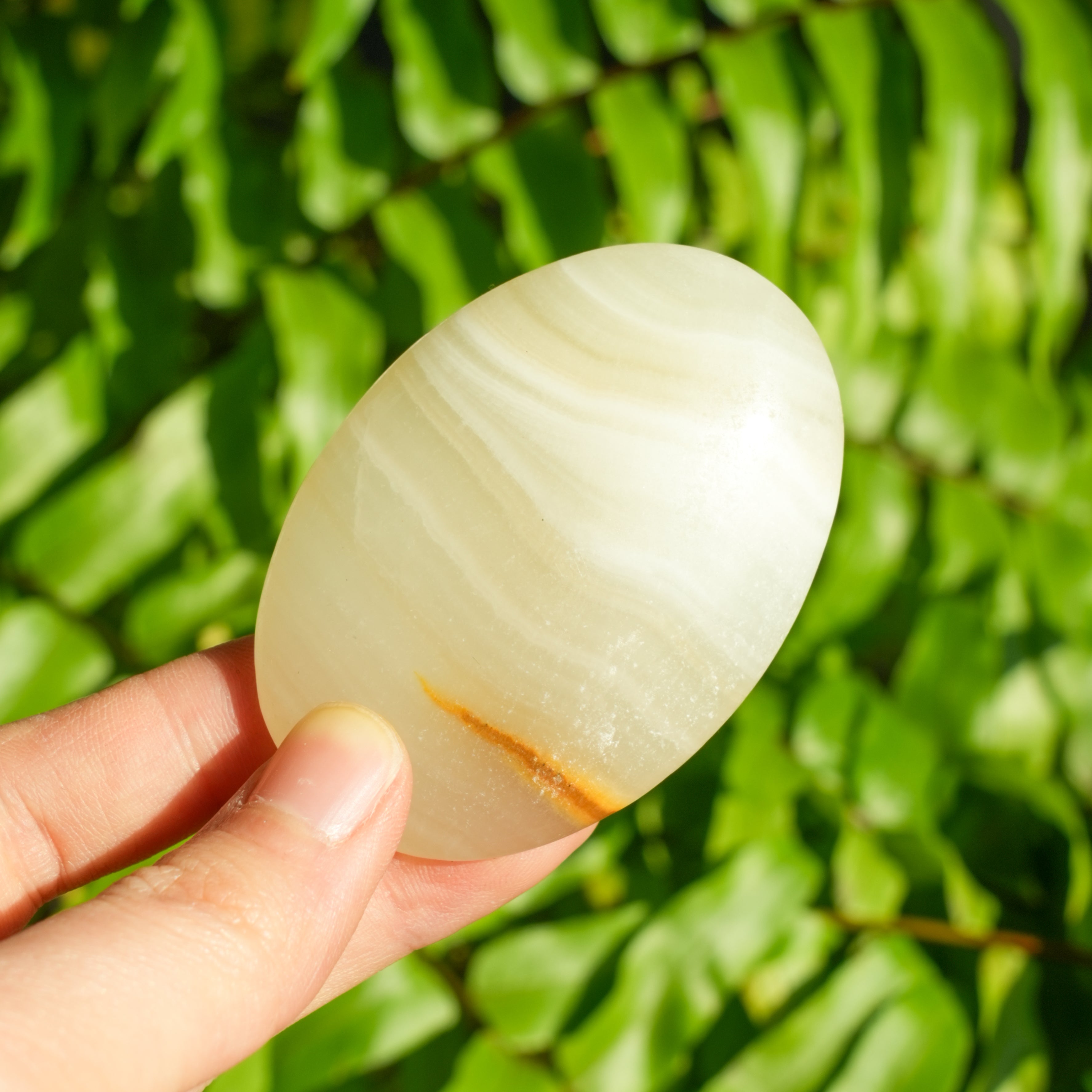 Afghan Jade Palmstone