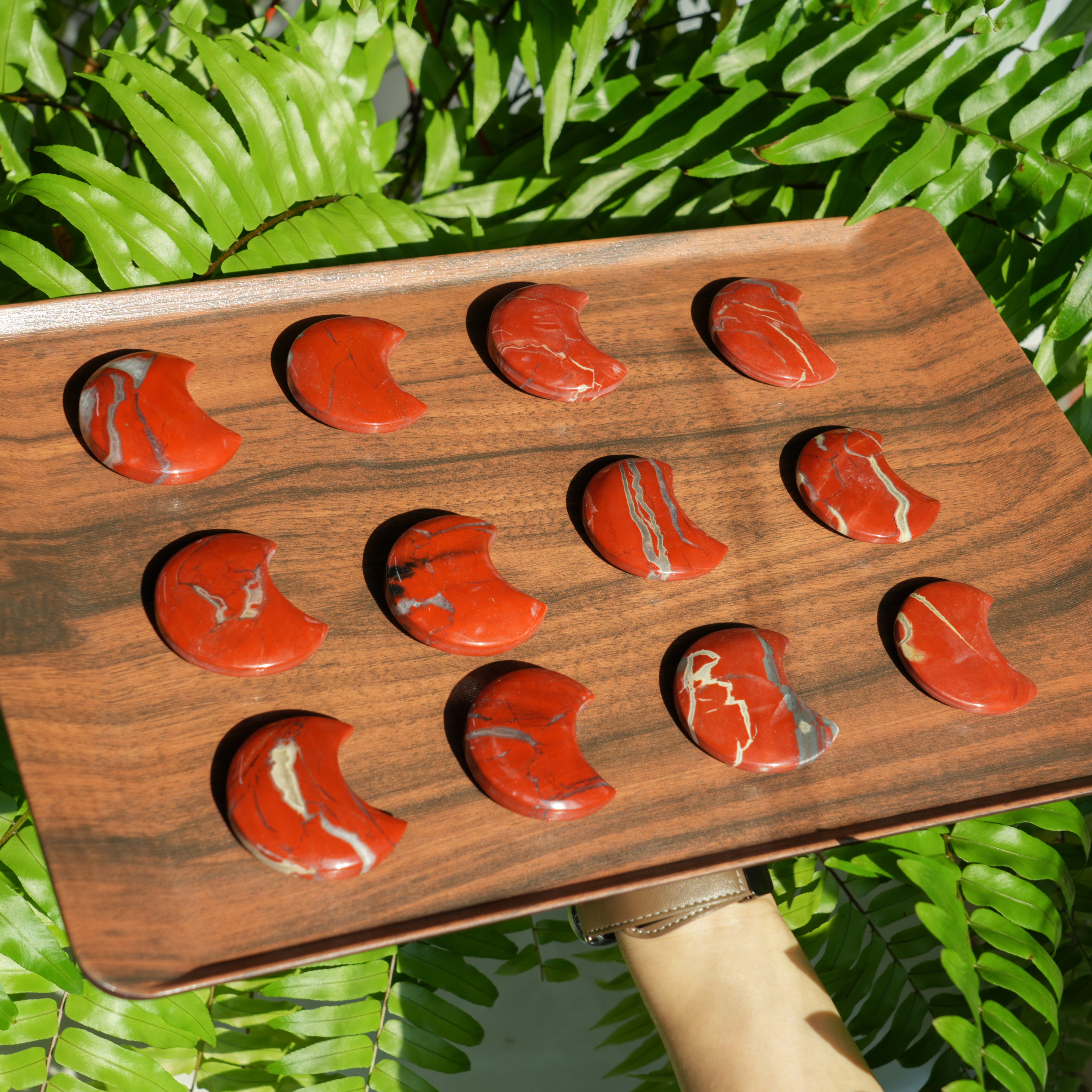 Red Jasper Moon