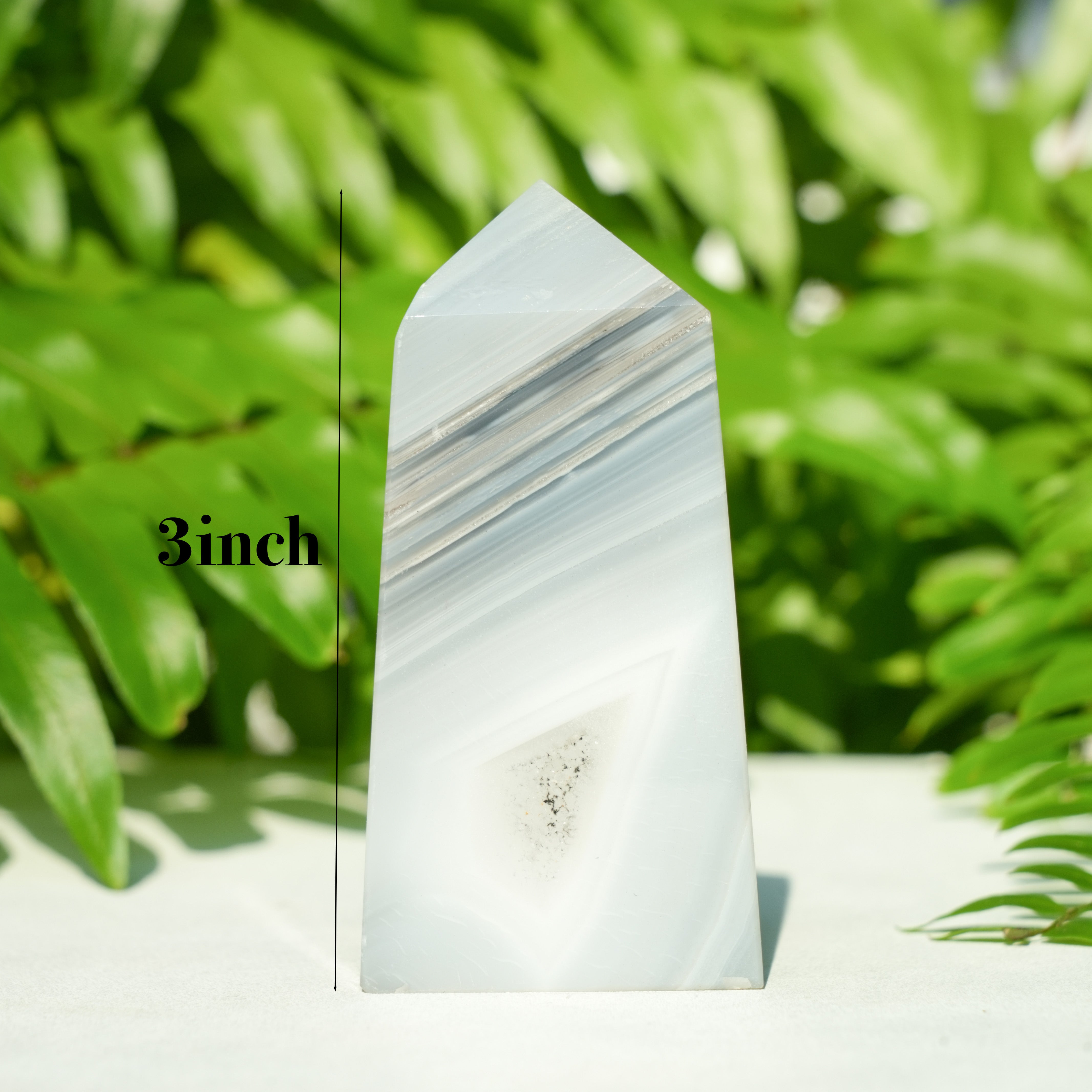 Grey Four-Sided Tower