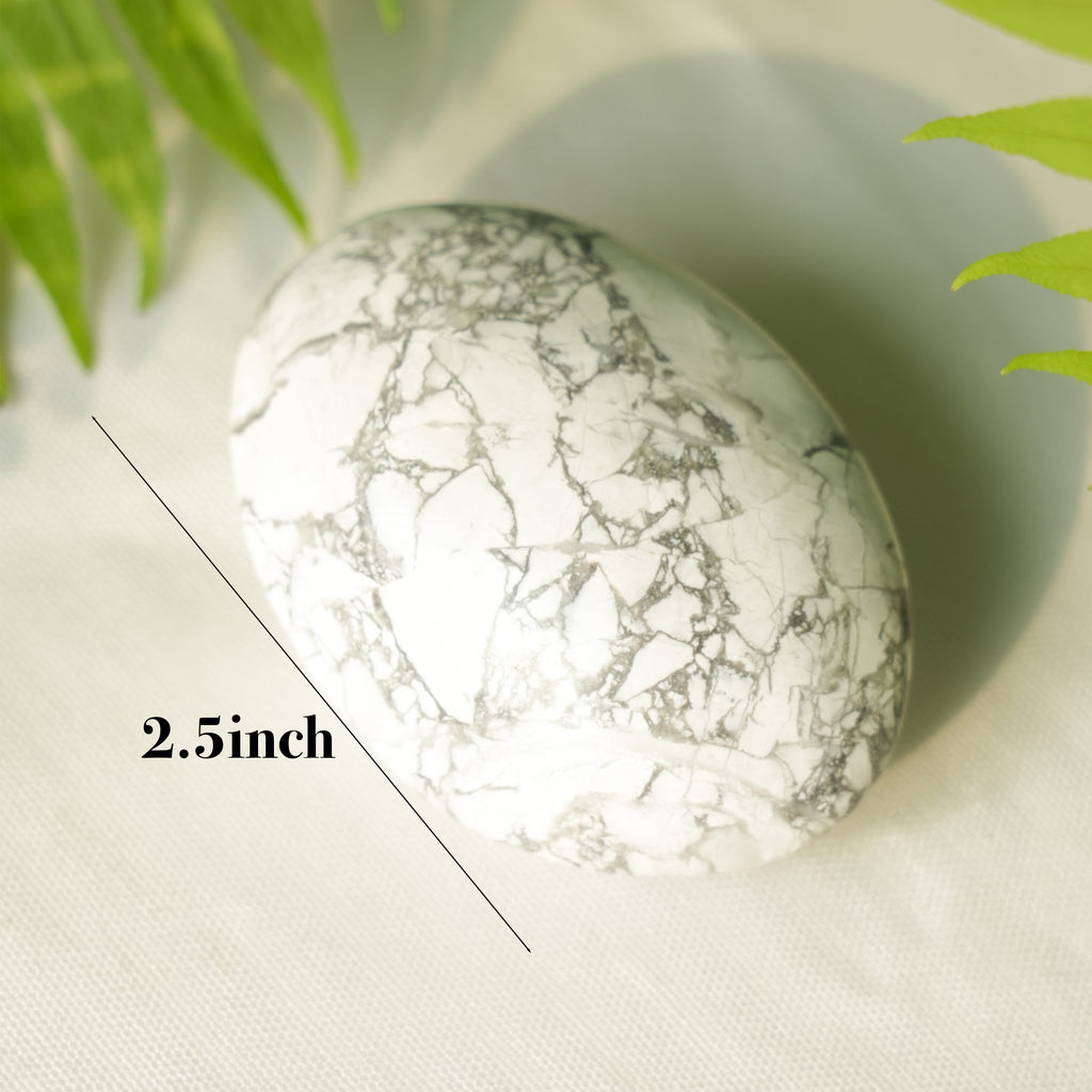 Howlite Palmstone