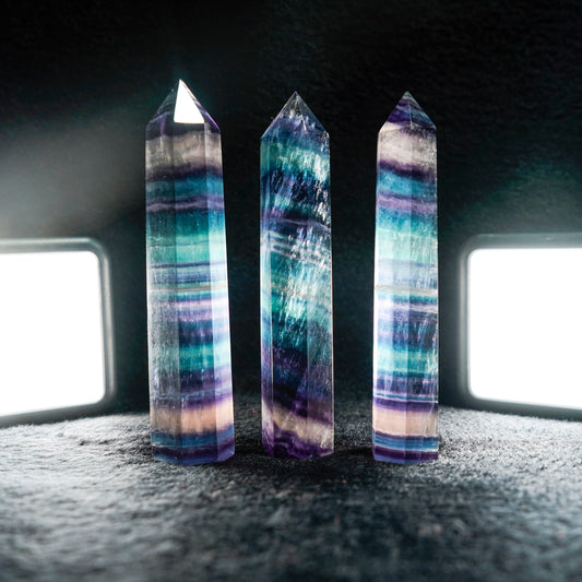 Polished Crystal Tower from Helmsman Crystal Factory