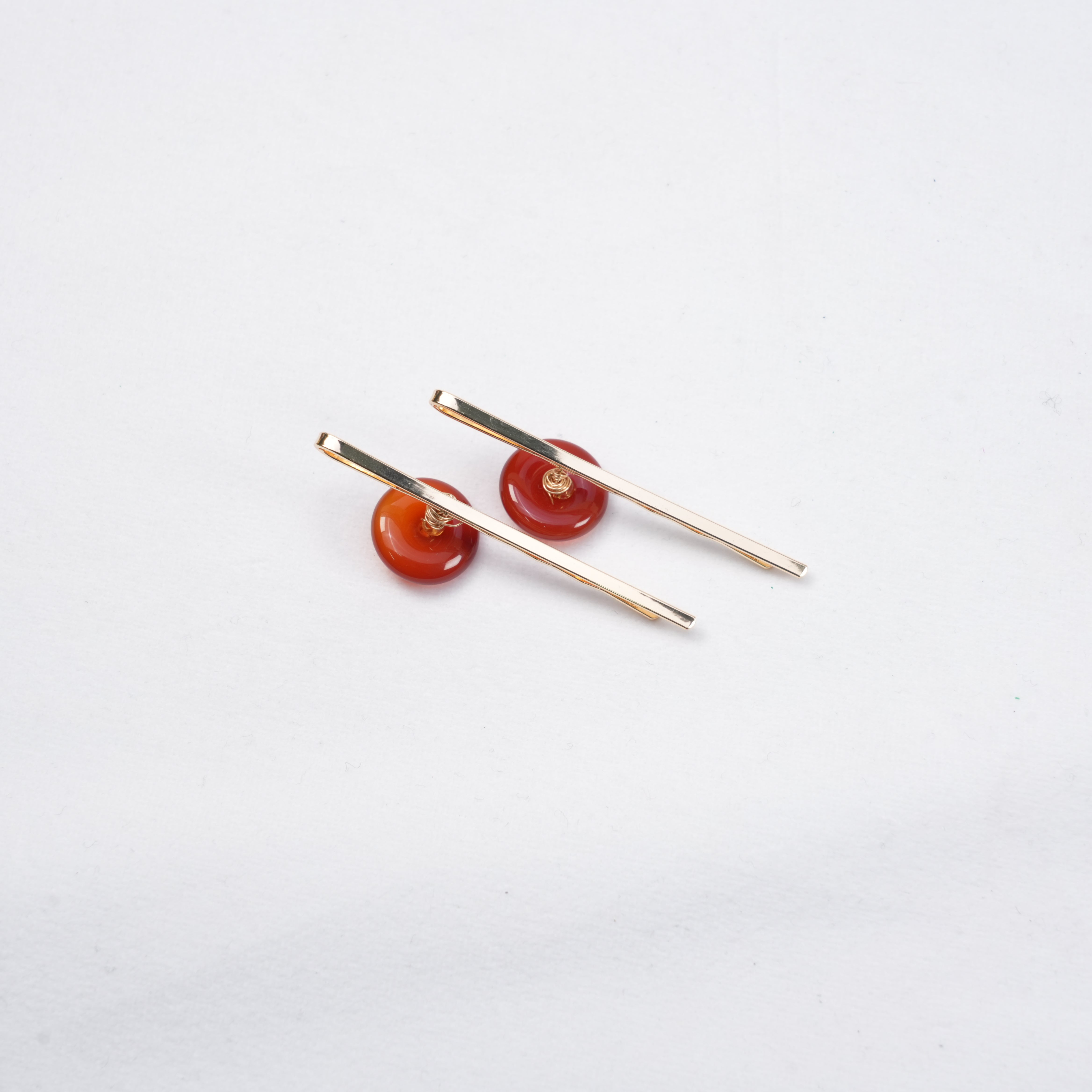 Carnelian Hairpin