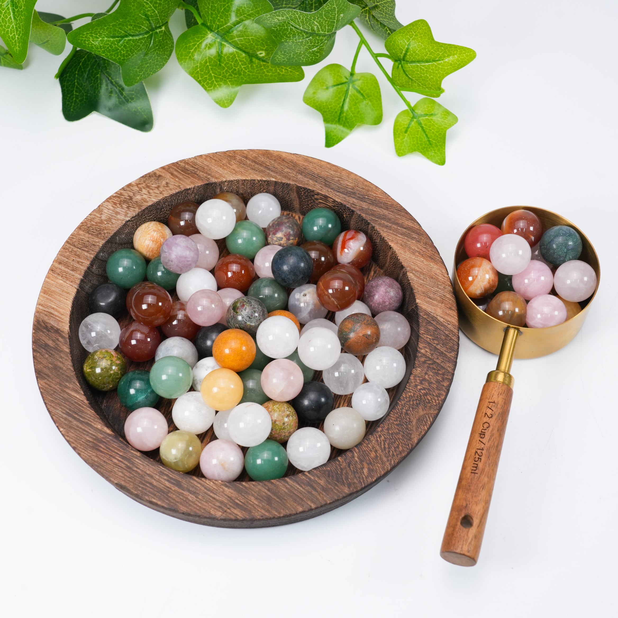 Mixed Crystal Mini Spheres Scoop