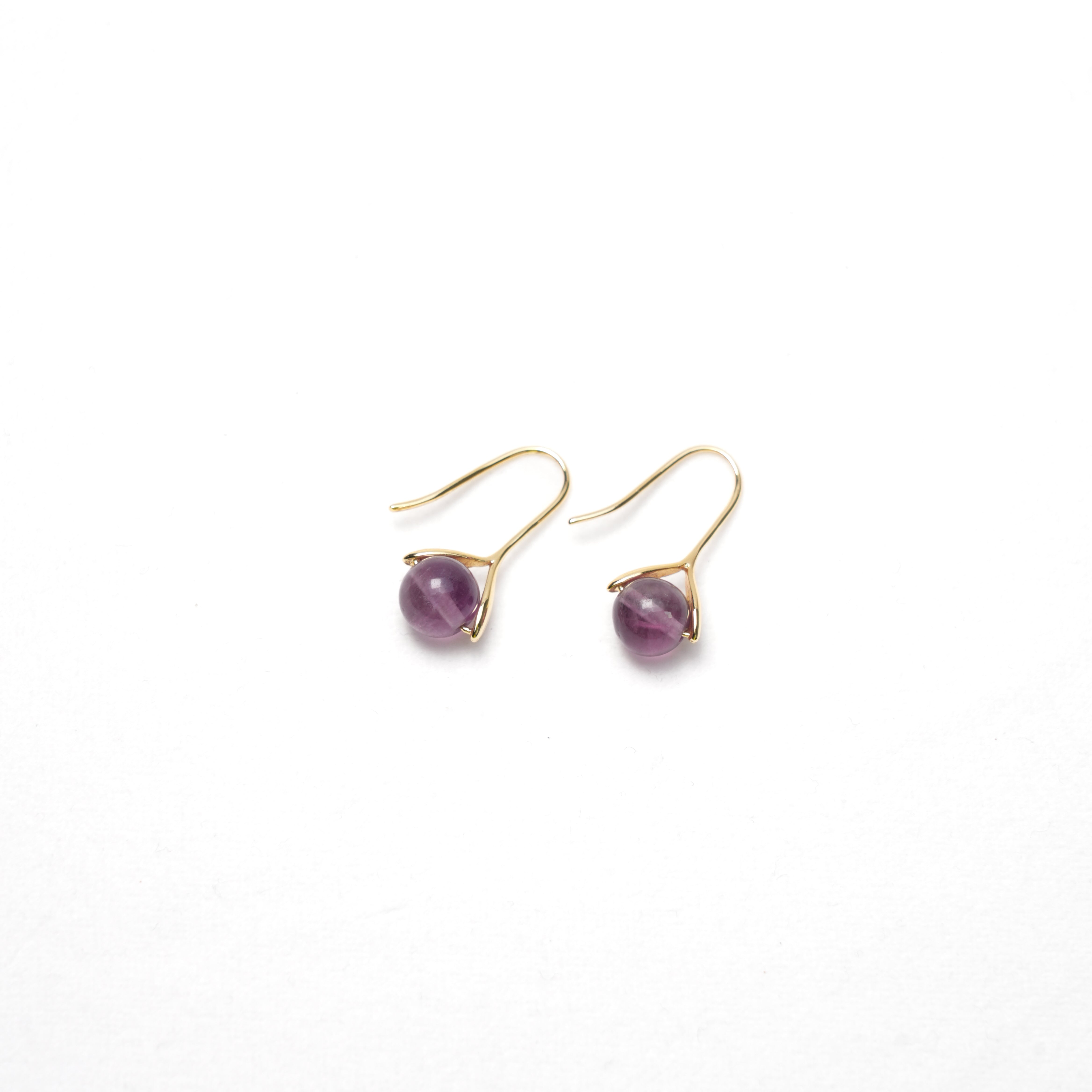 Custom Amethyst Earrings