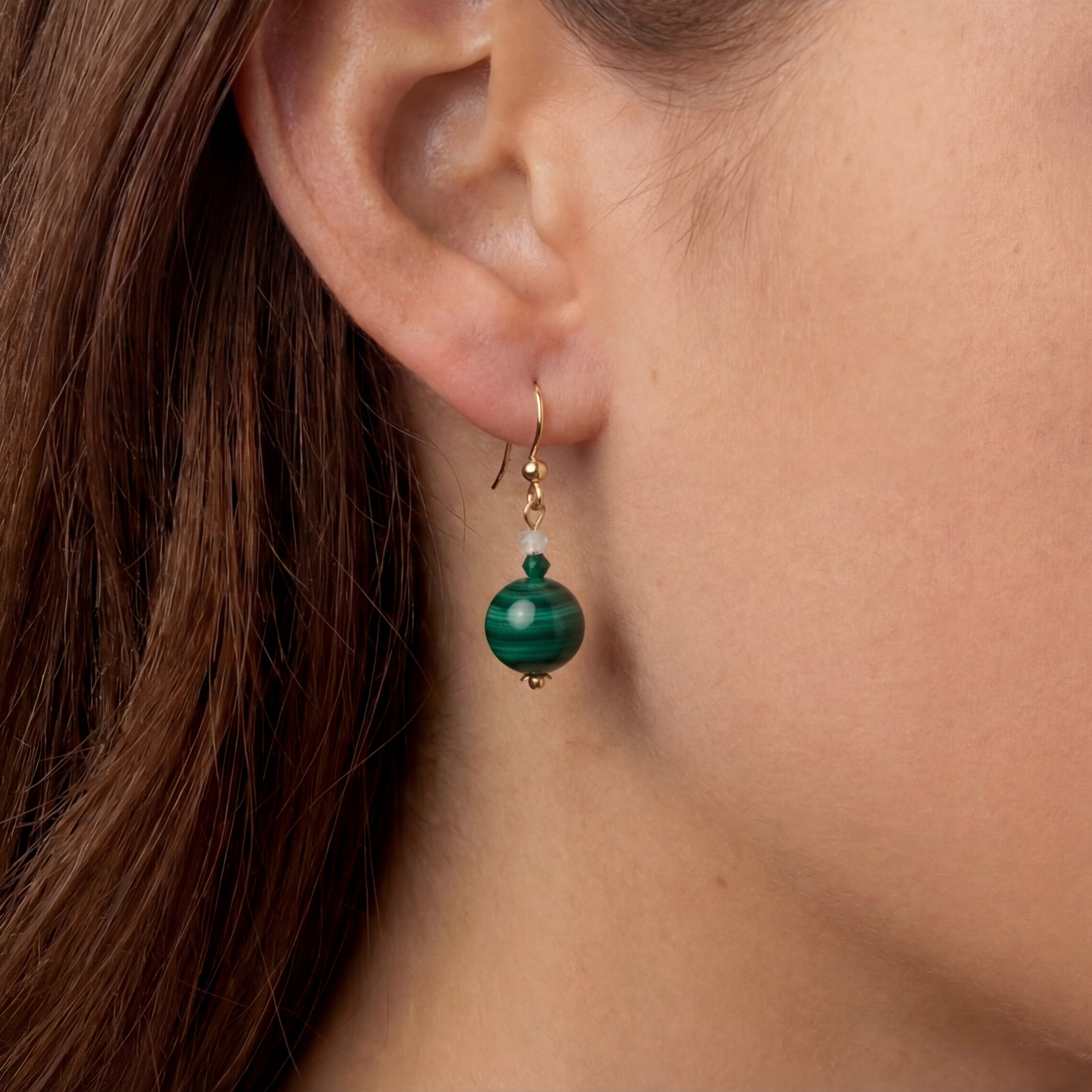 Custom Malachite Earrings