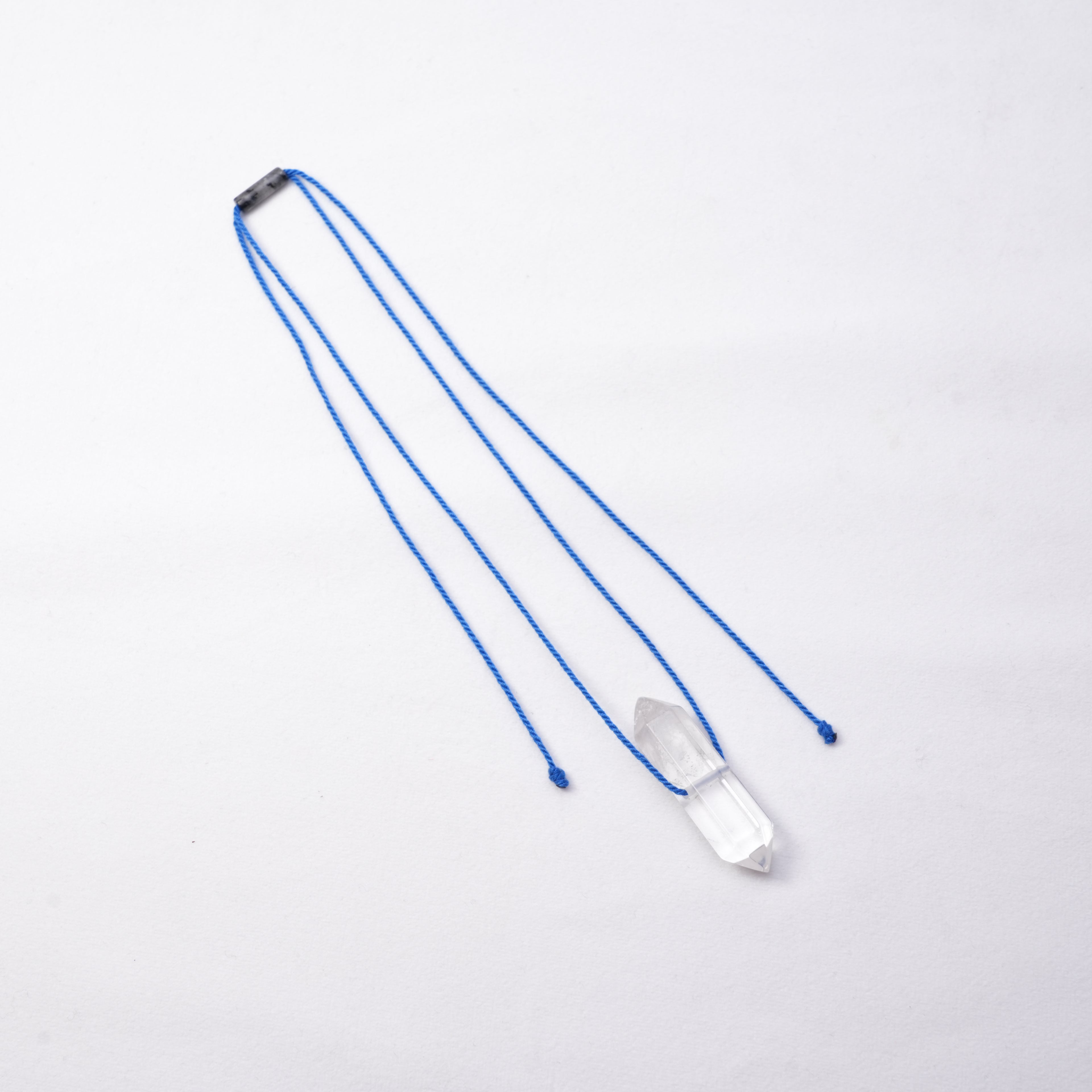 Clear Quartz Double Point Necklace