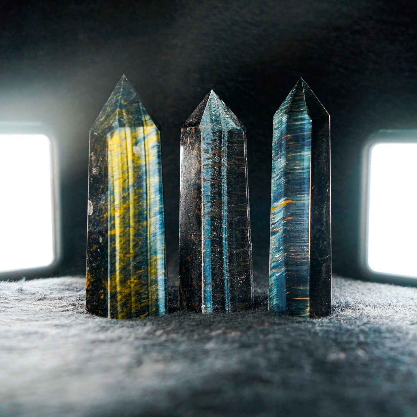 Polished Crystal Tower from Helmsman Crystal Factory