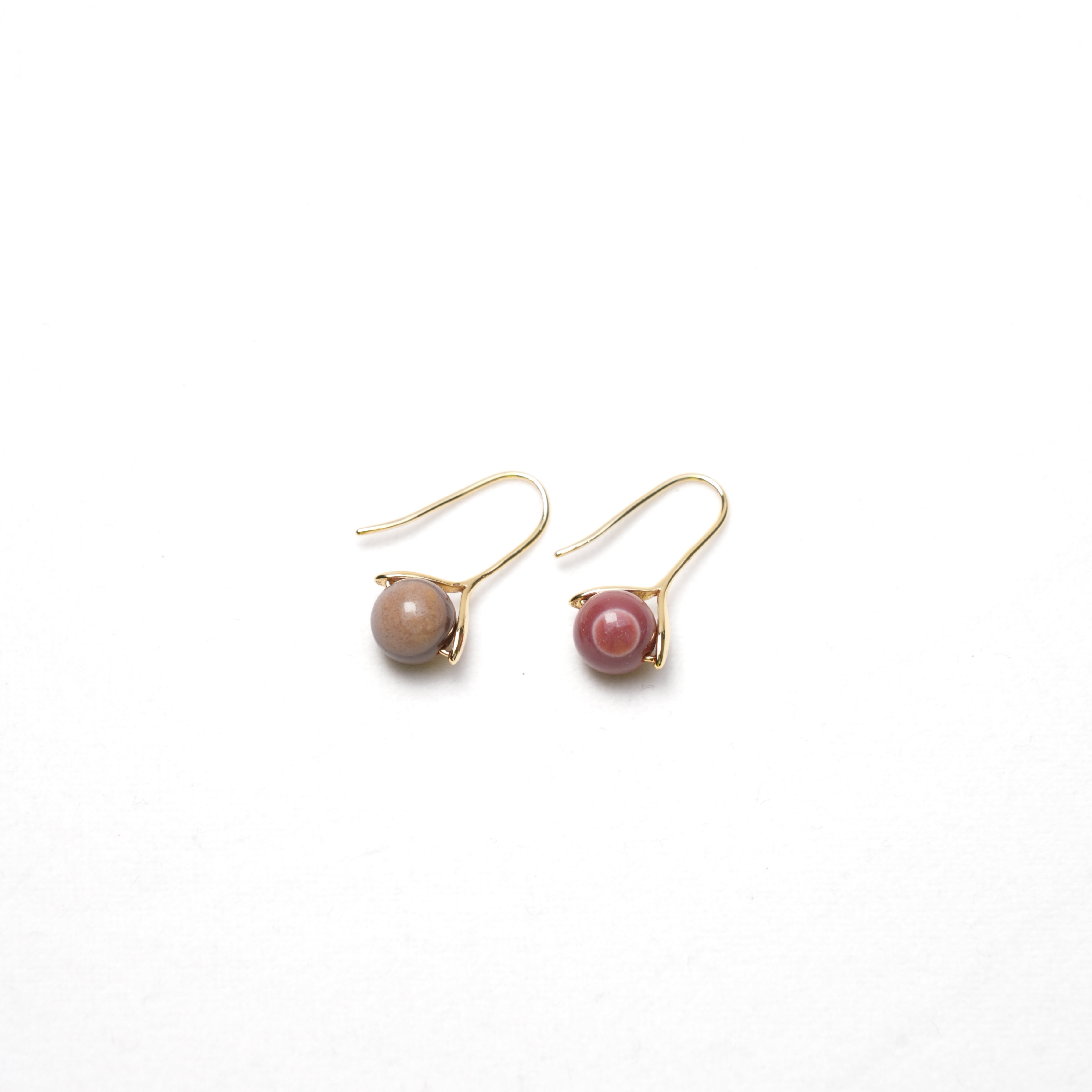 Custom Rhodochrosite Earrings