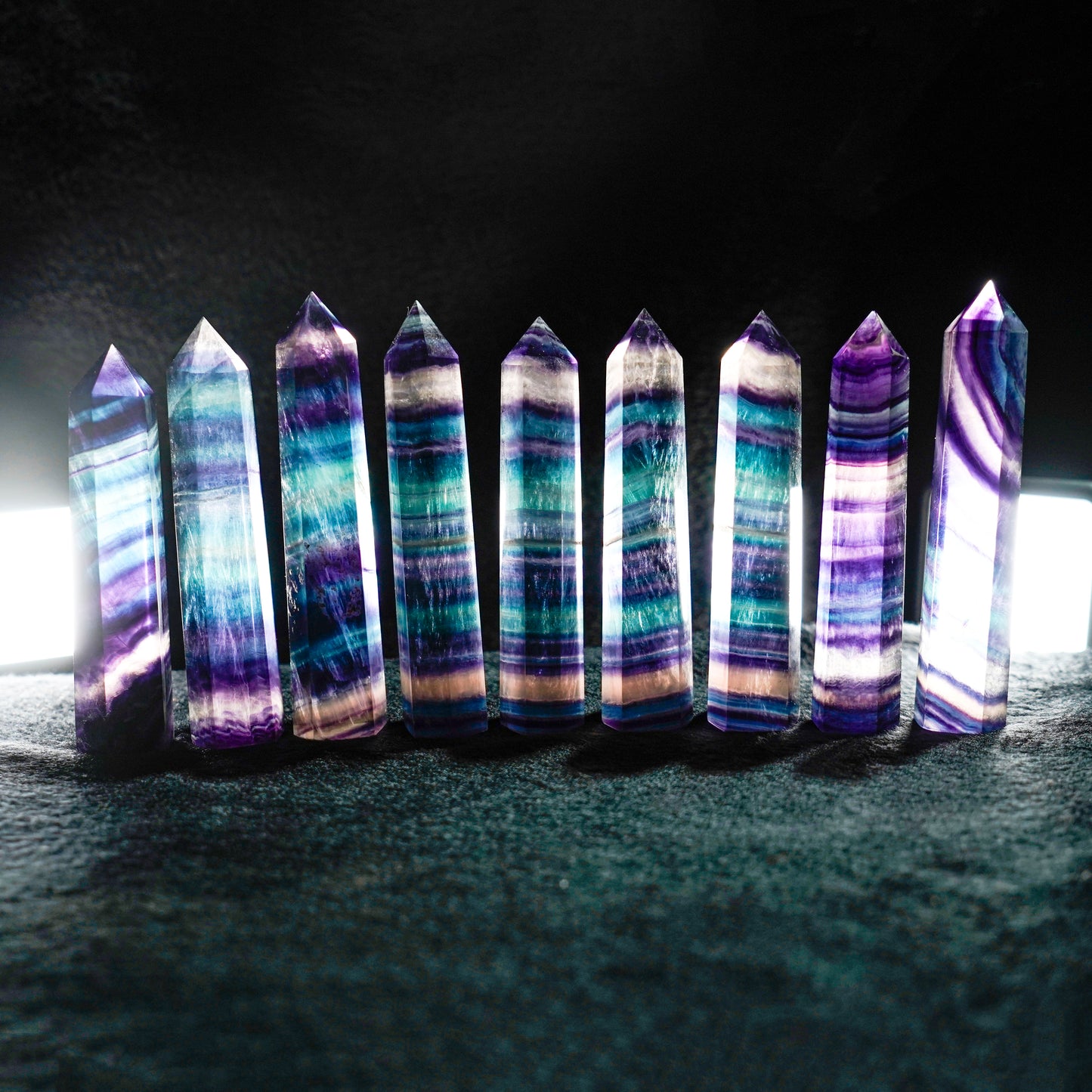 Polished Crystal Tower from Helmsman Crystal Factory