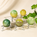 Fluorite Crystal Sphere,  Polished Sphere for Meditation & Home Decor
