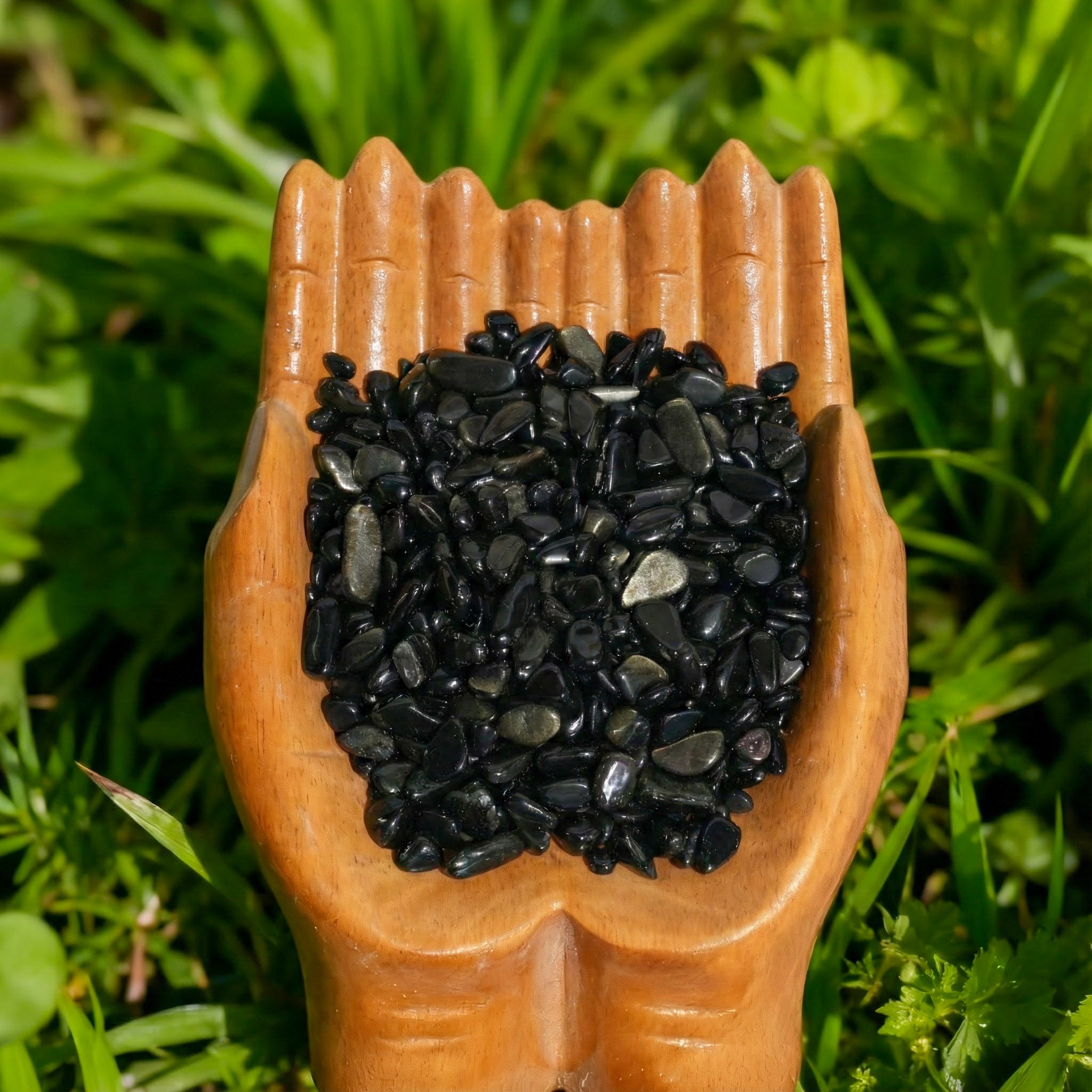 Golden Obsidian Chips