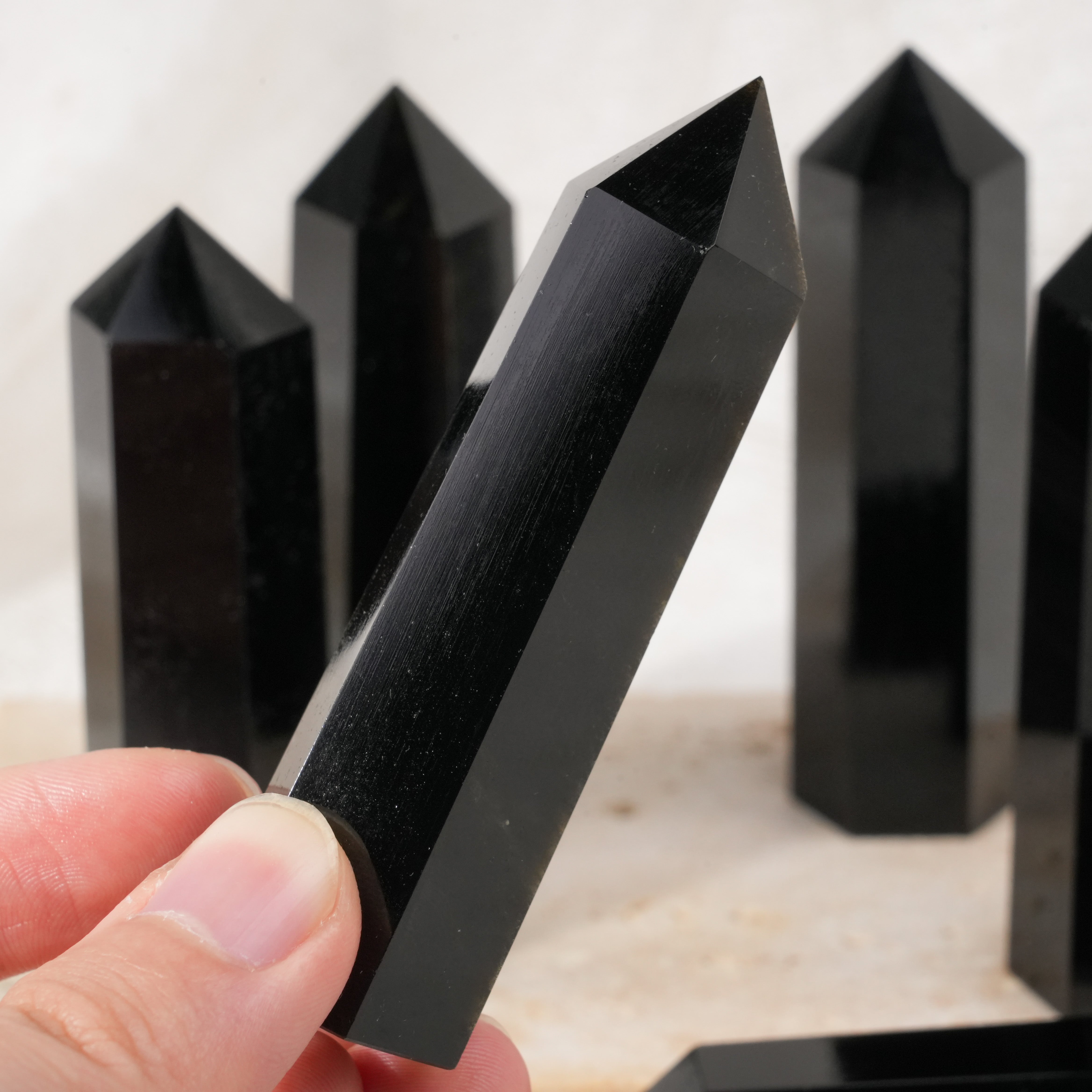 Black Obsidian Point