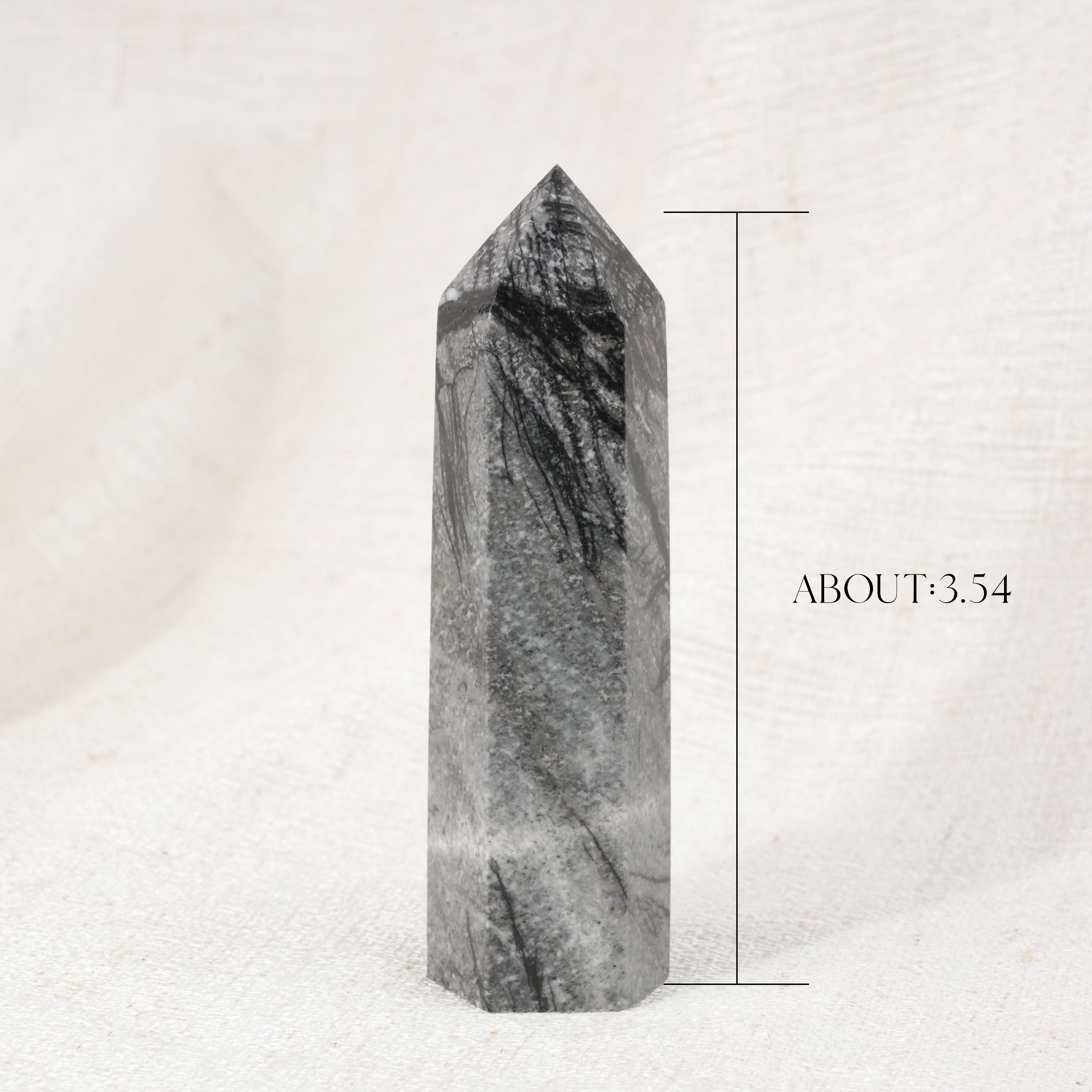 Black Net Stone Point