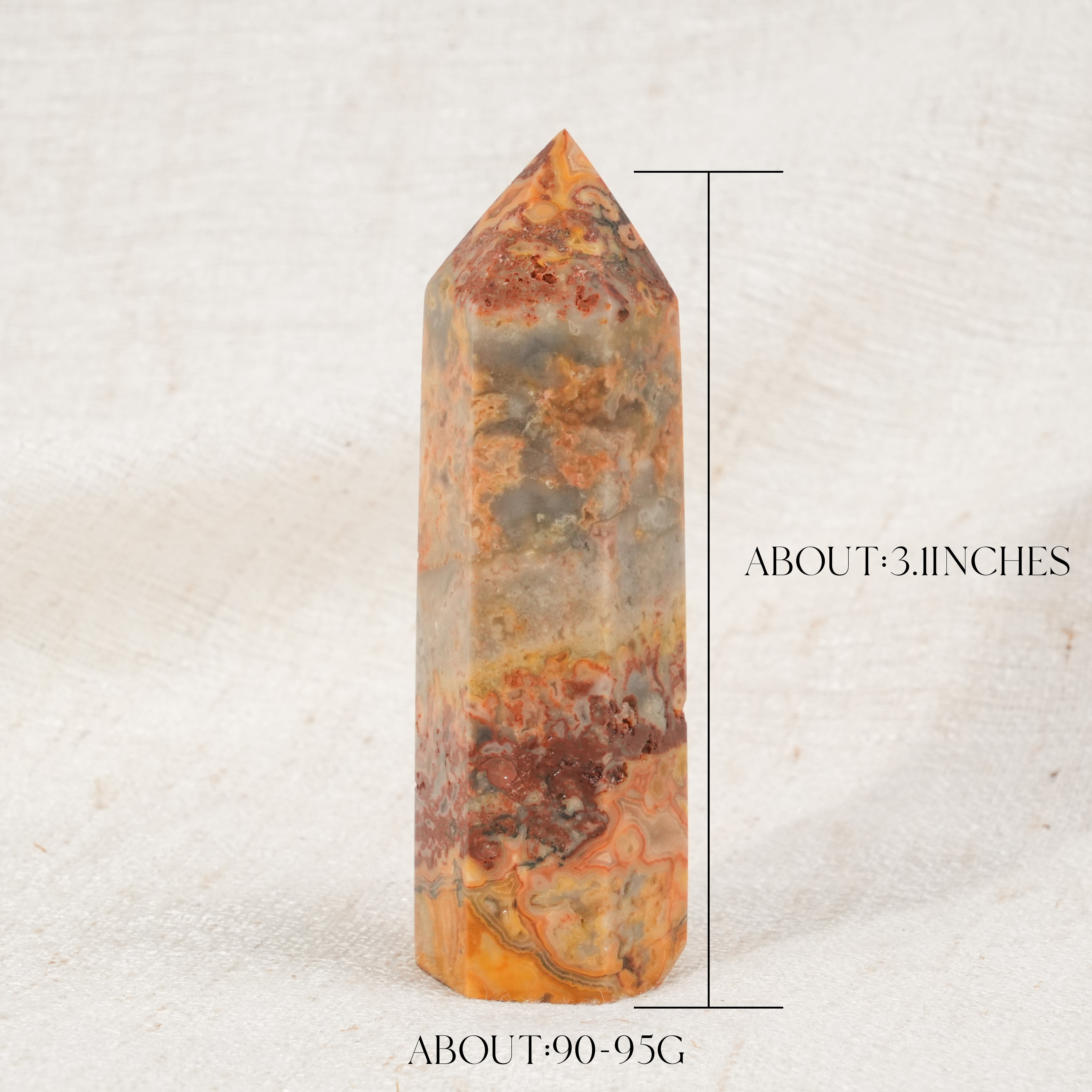 Crazy Lace Agate Point