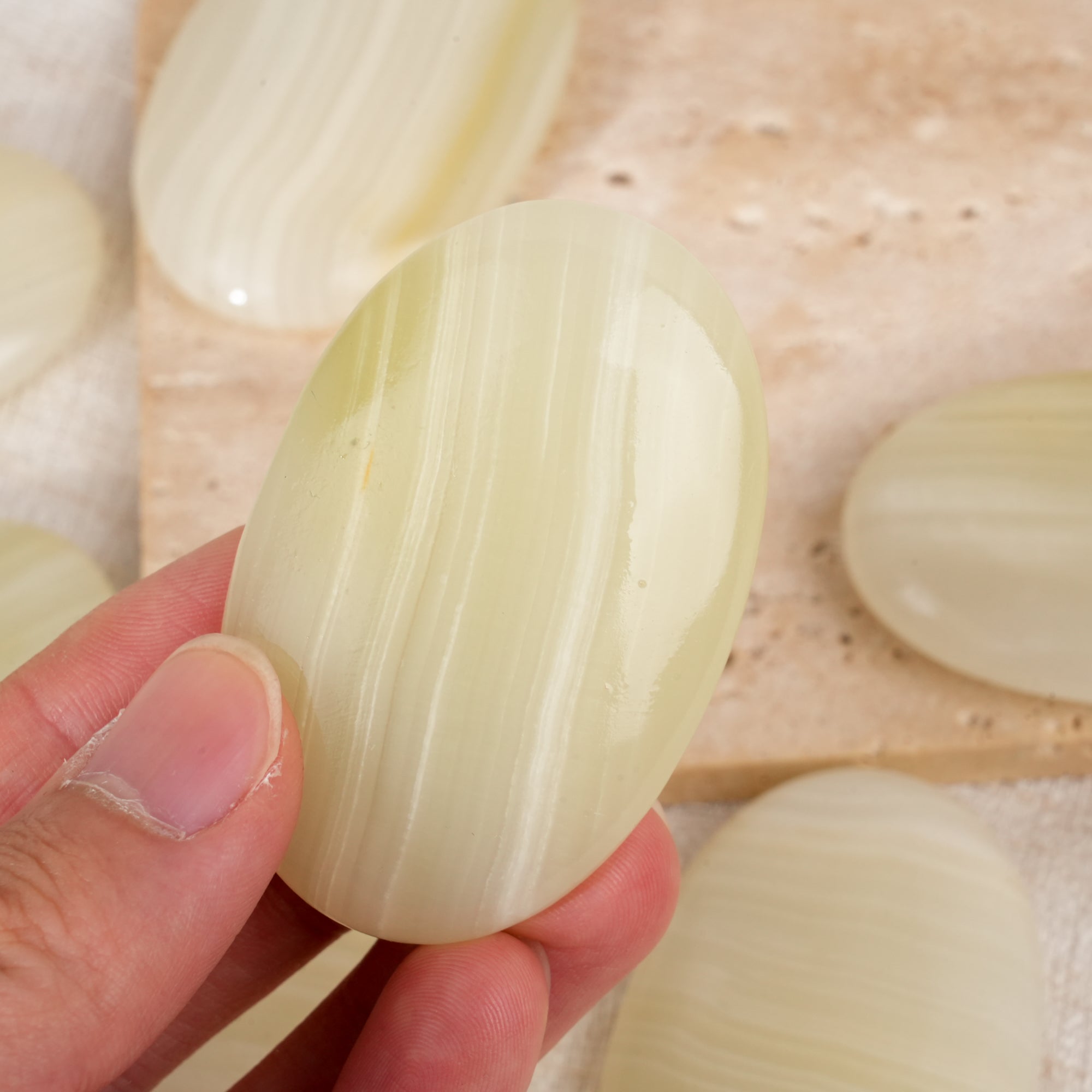 Afghan Jade Palm Stone