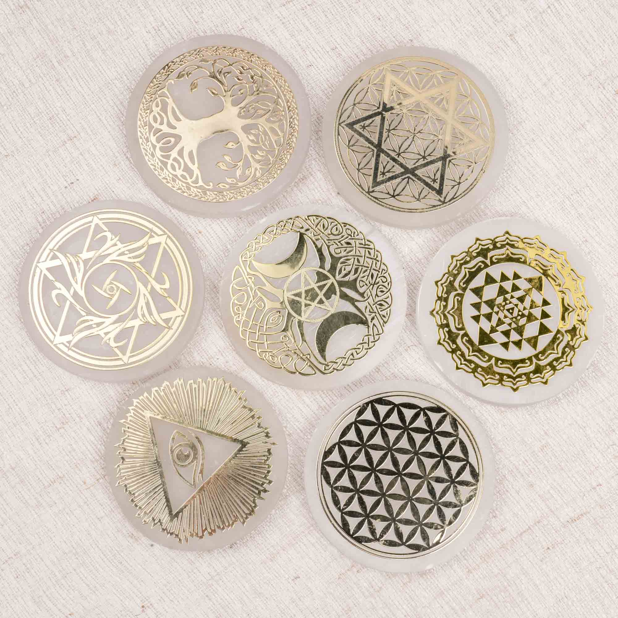 Selenite Charging Plate