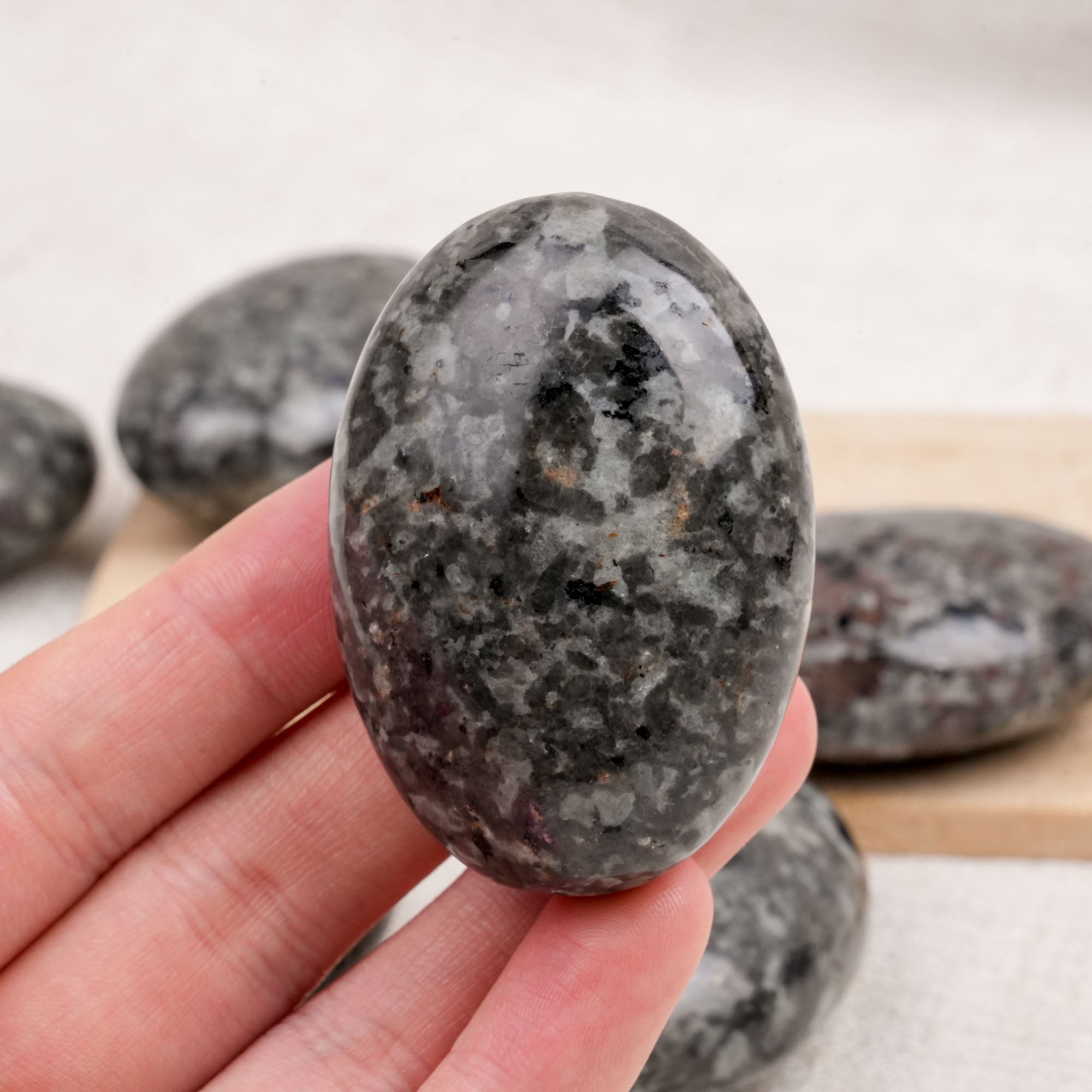 Yooperlite Palm Stone