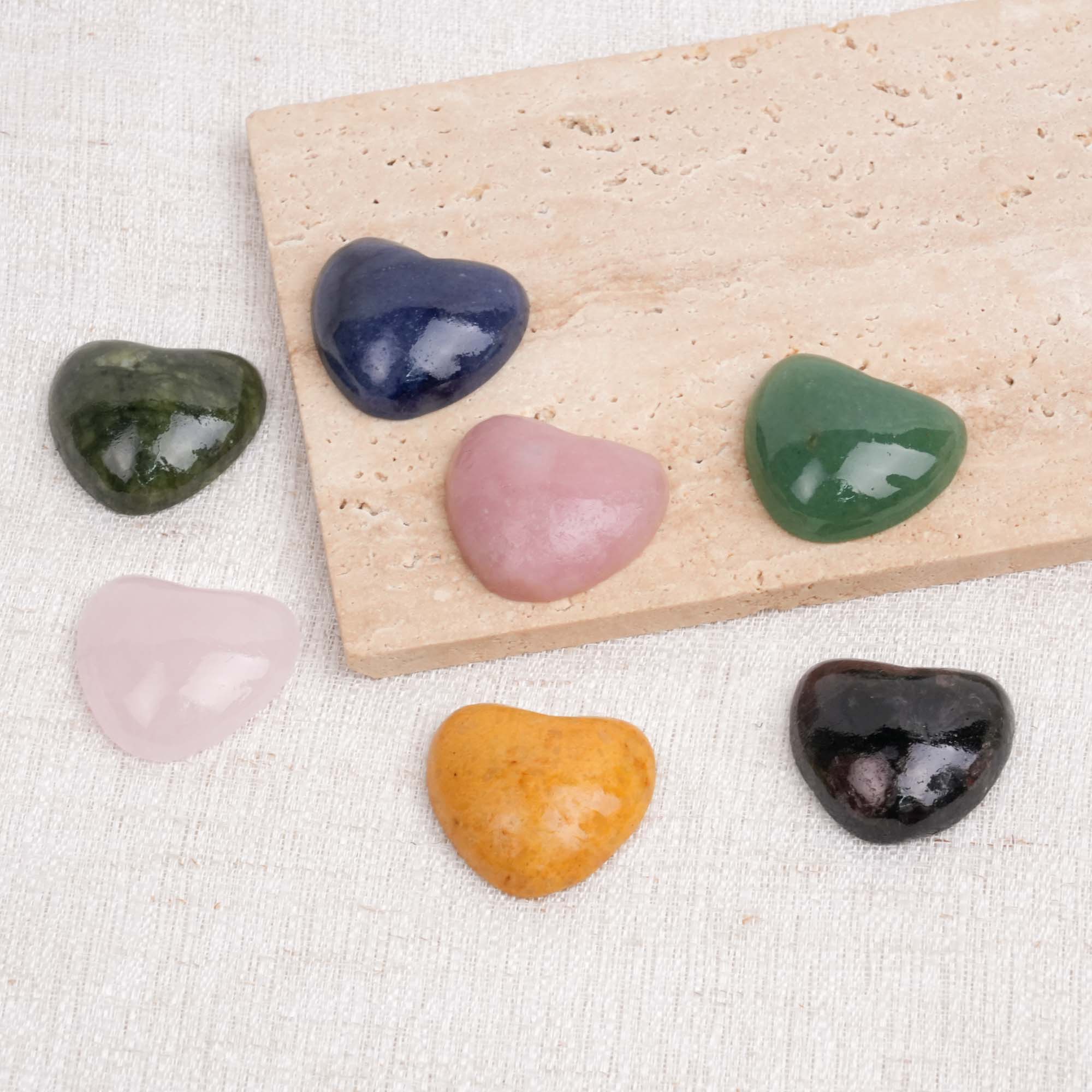 Crystal Mini Flat Heart